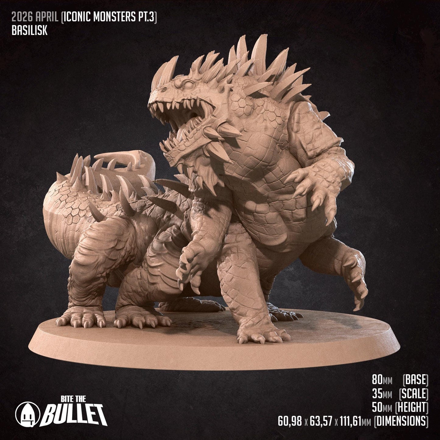 Basilisk | Bite the Bullet Miniatures