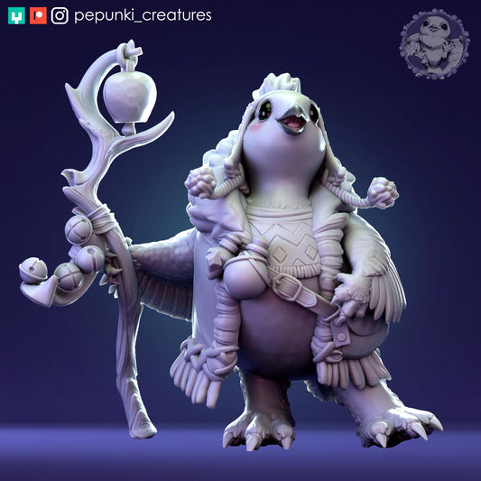 Willow Ptarmigan | Tabletop Miniature | Pepunki Creatures