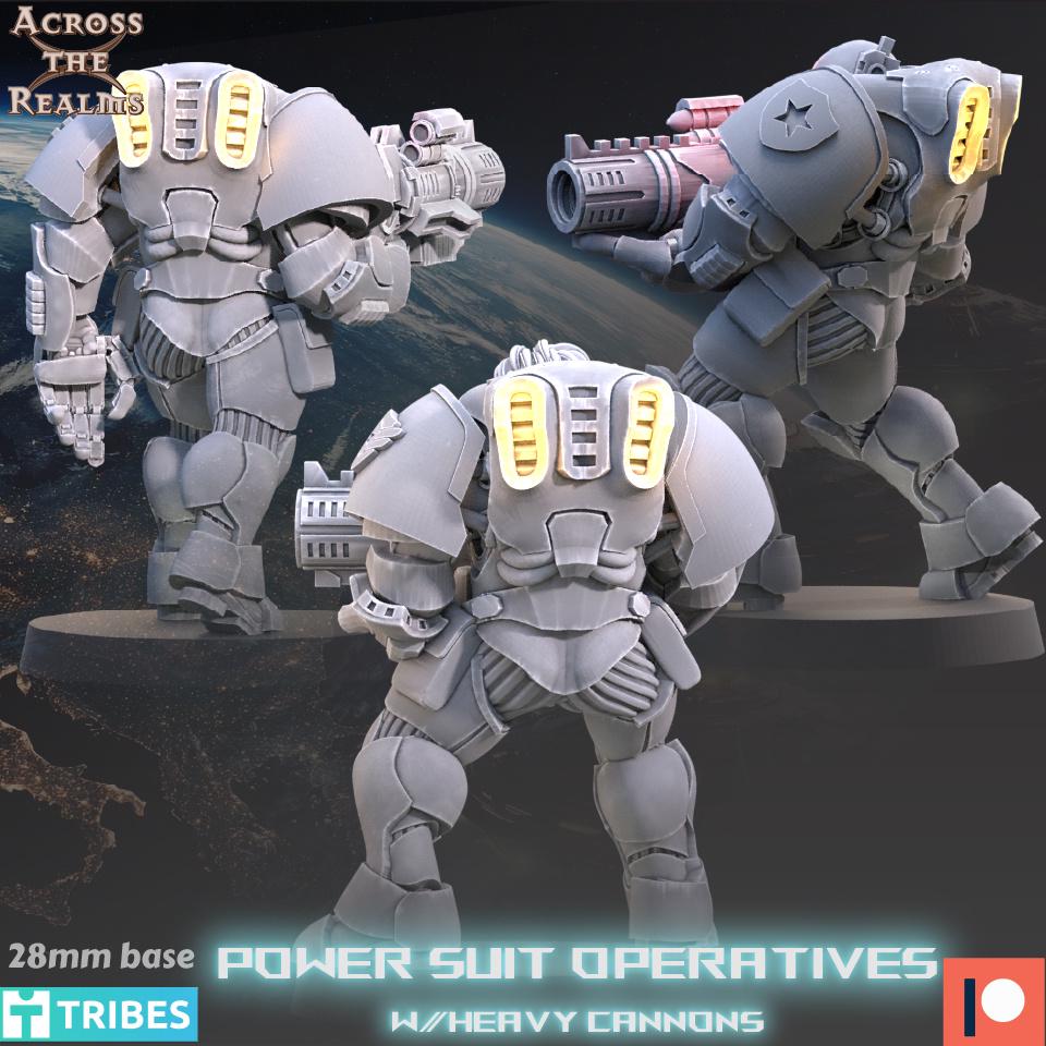 Power Suit Operatives Miniature | Across the Realms