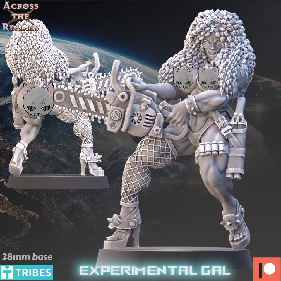 Experimental Gal Miniature | Across the Realms
