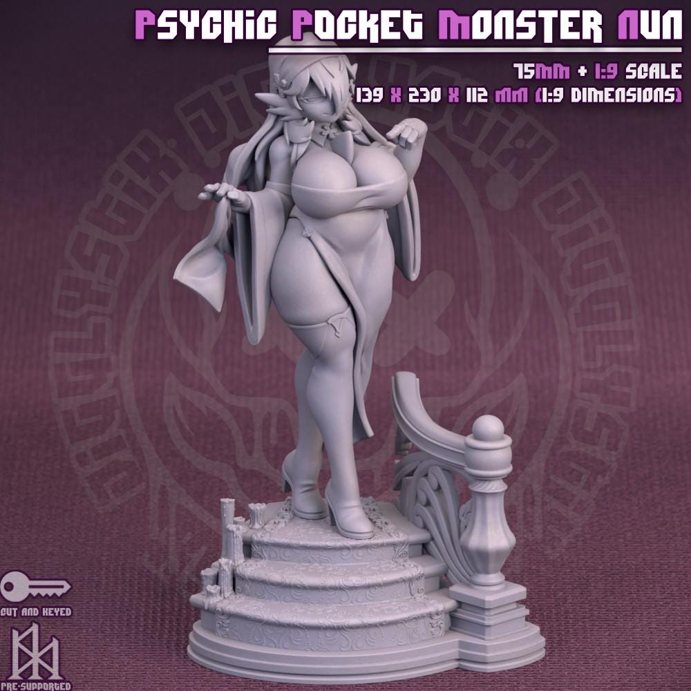 Monster Nun Model Kit | Jigglystix
