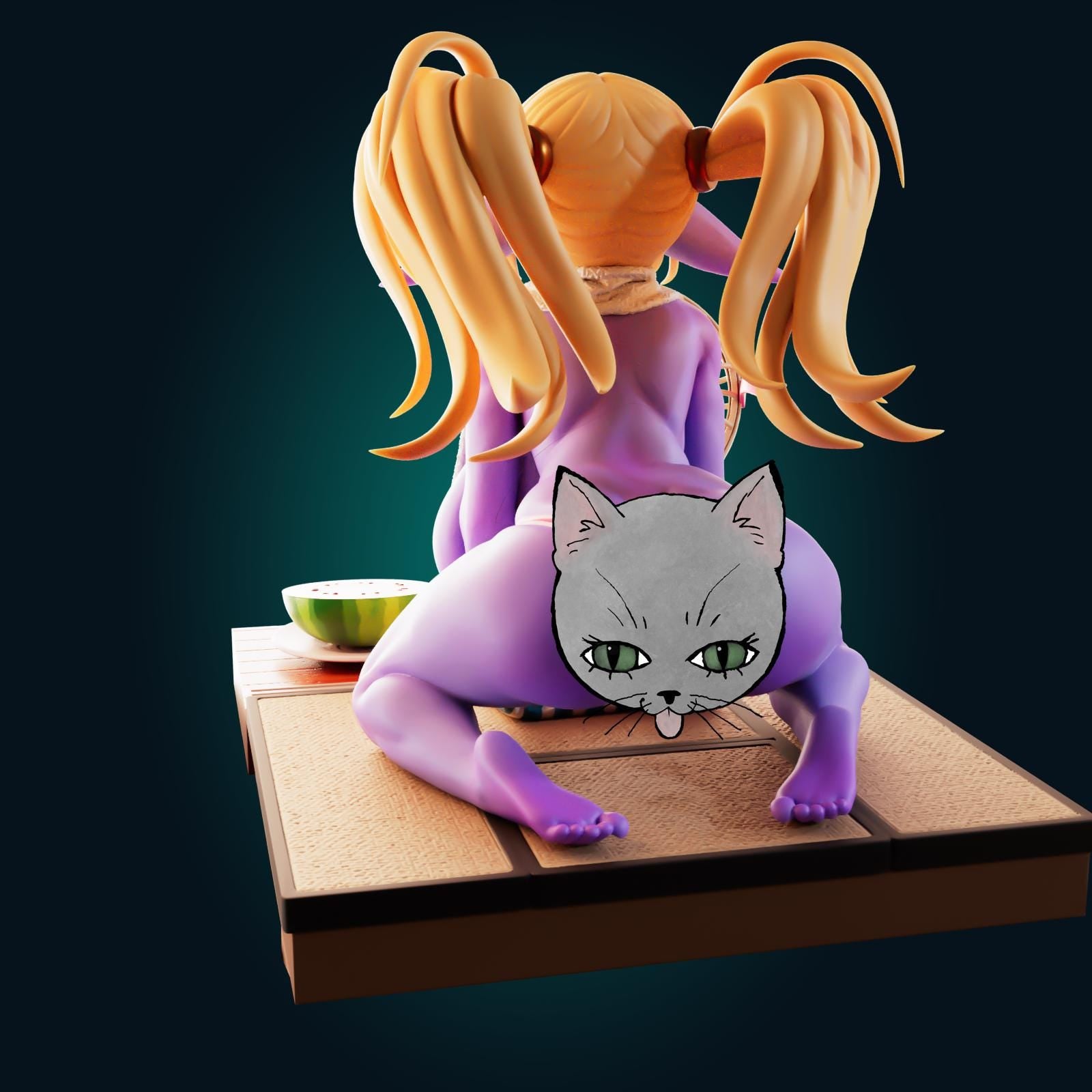 Spirit Girl Model Kit | 3D Resin Printed Figurine | Officer Rhu