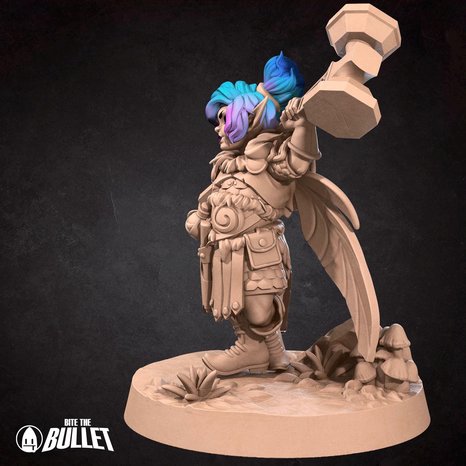 Pixie Warrior Miniature | Bite the Bullet