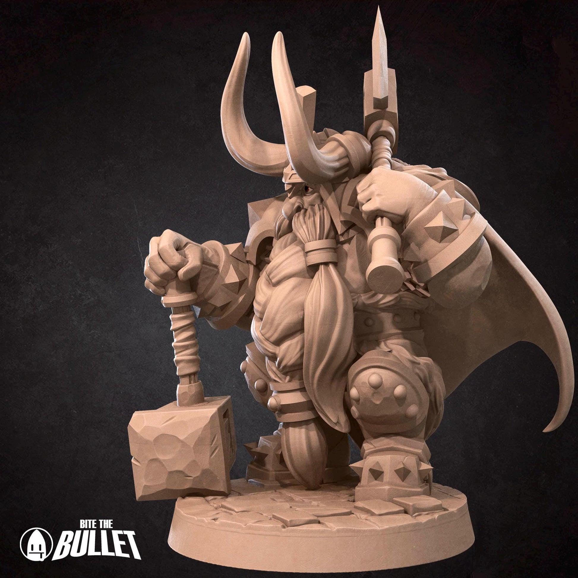 Dwarf King Miniature | Bite the Bullet