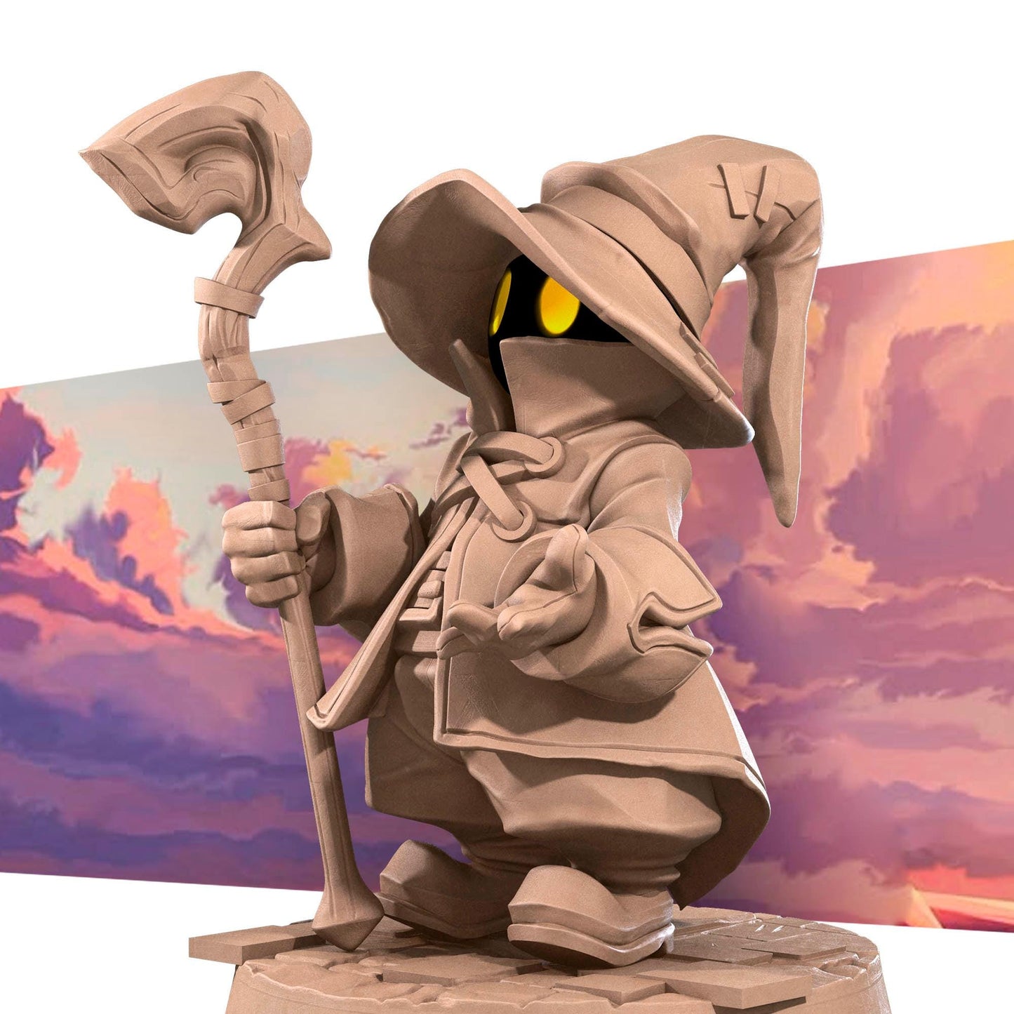 Black Mage Miniature | Bite the Bullet