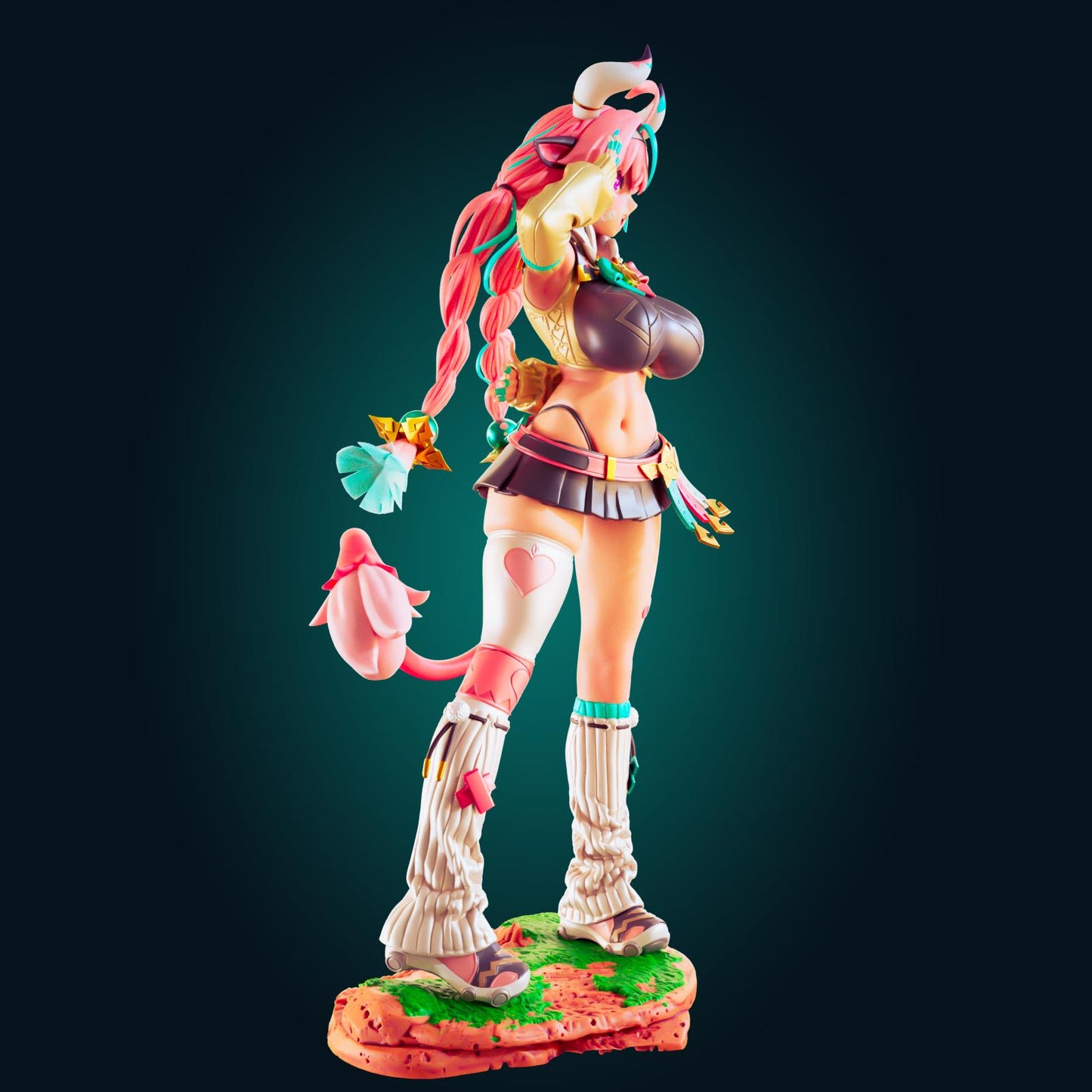 Cowgirl Model Kit | 3D Resin Printed Figurine | Officer Rhu