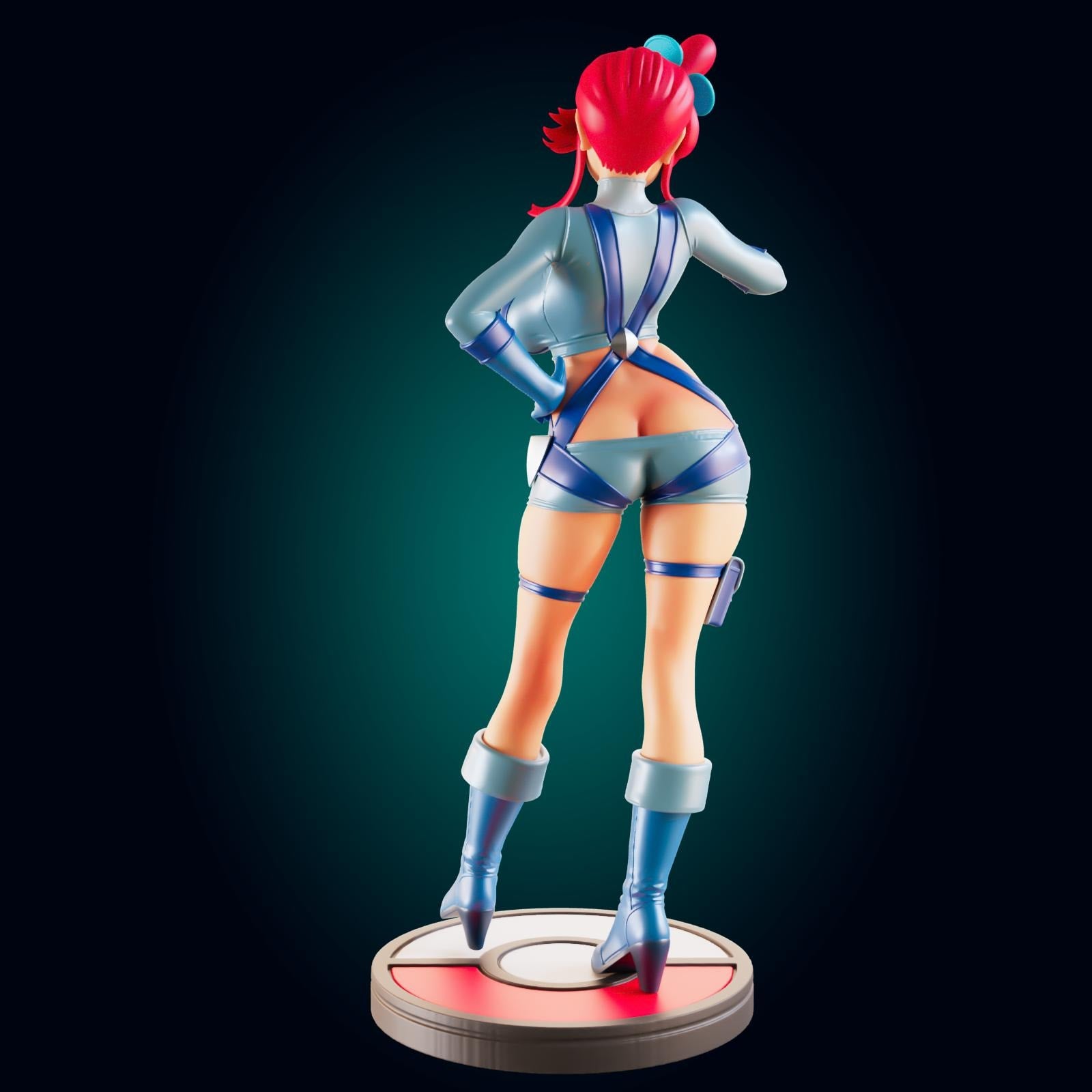 Pilot Lady Model Kit | 3D Resin Printed Figurine | Officer Rhu
