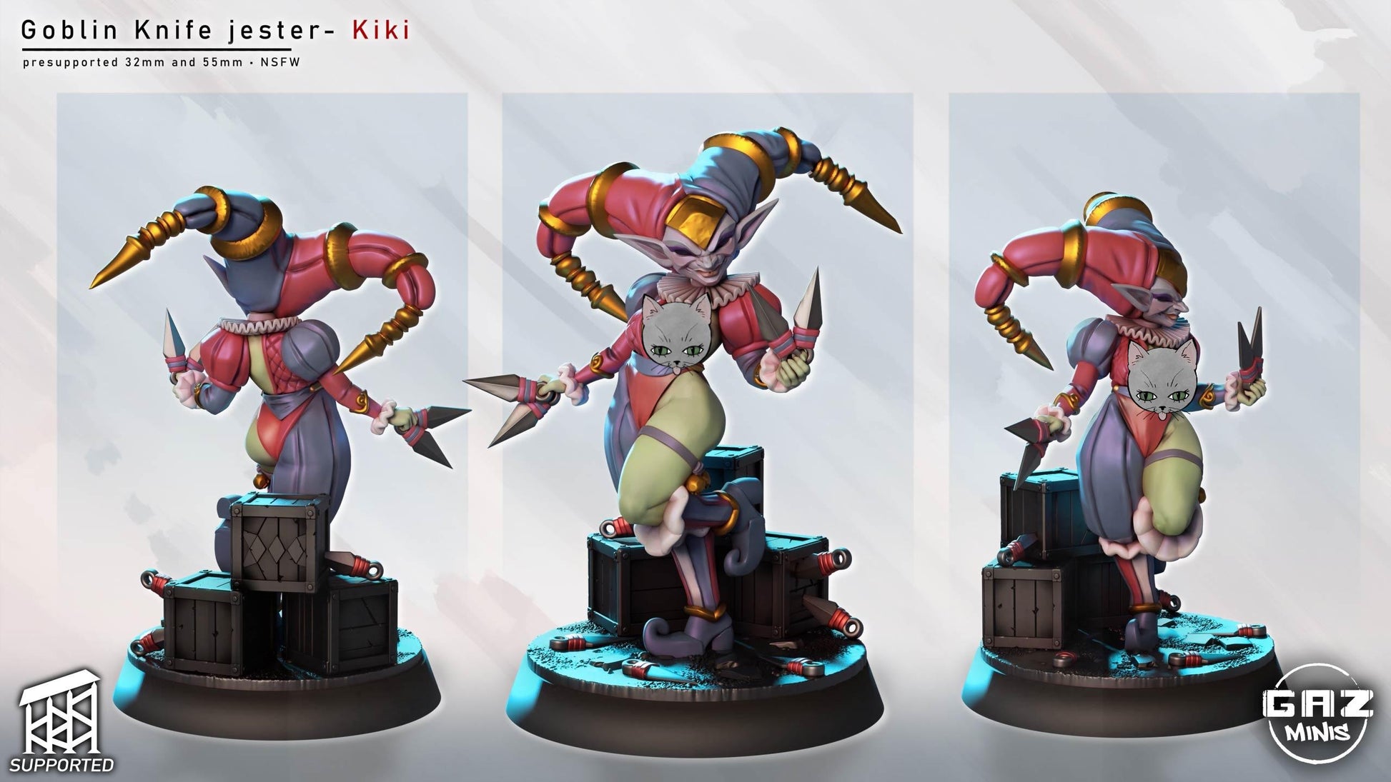 Goblin Jester - Kiki | Gaz Minis