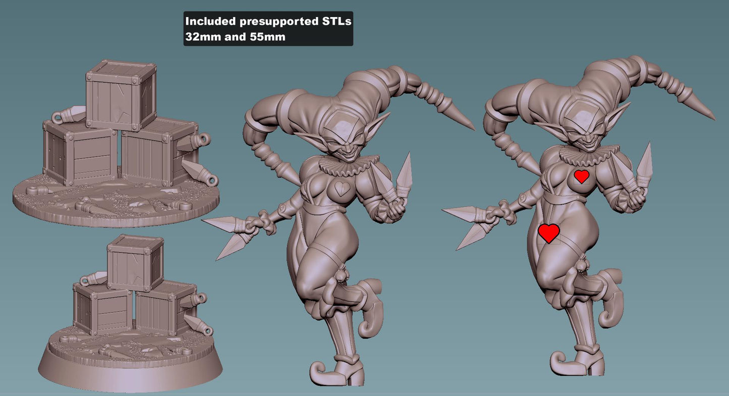 Goblin Jester - Kiki | Gaz Minis