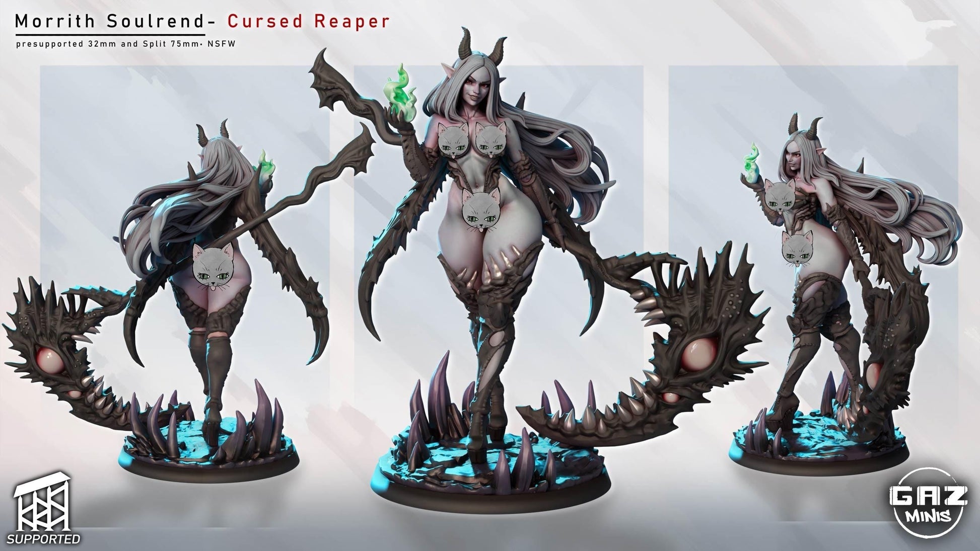 Morrith Soulrend - Cursed Reaper | Gaz Minis