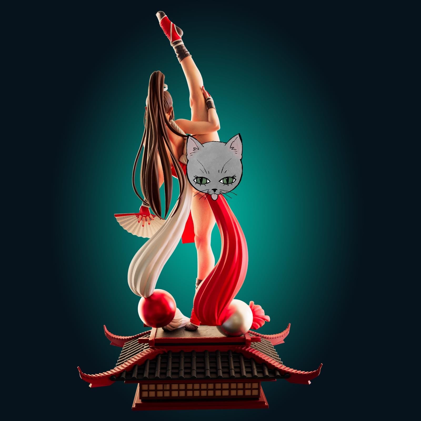 Fighter Model Kit | 3D Resin Printed Figurine | Officer Rhu