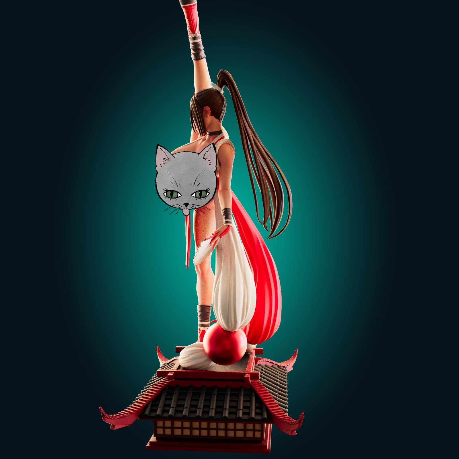 Fighter Model Kit | 3D Resin Printed Figurine | Officer Rhu