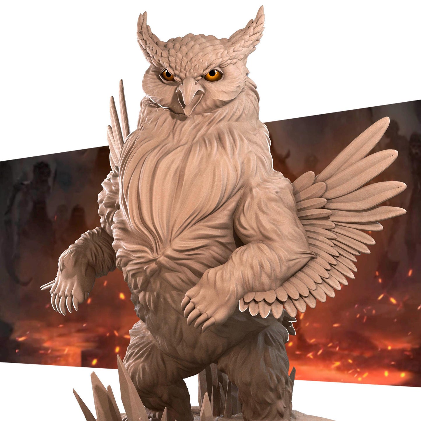 Owlbear Beast | Bite the Bullet Miniatures
