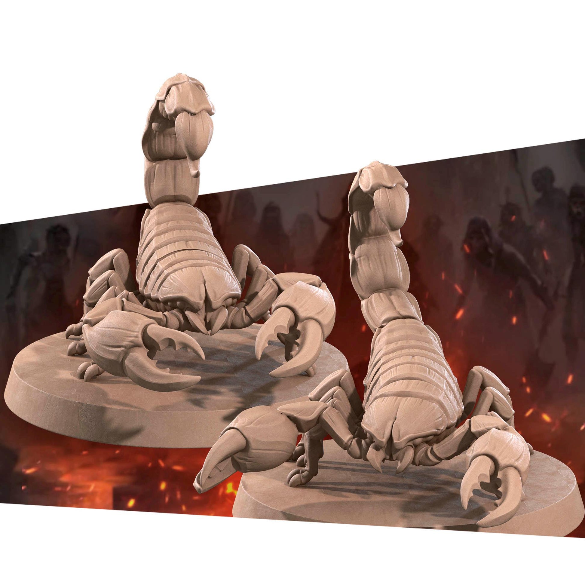 Giant Scorpions | Bite the Bullet Miniatures