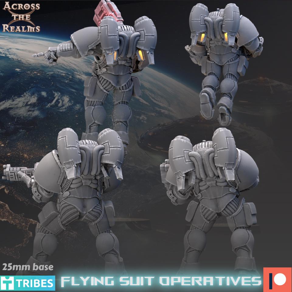 Flying Suit Operatives | Across the Realms