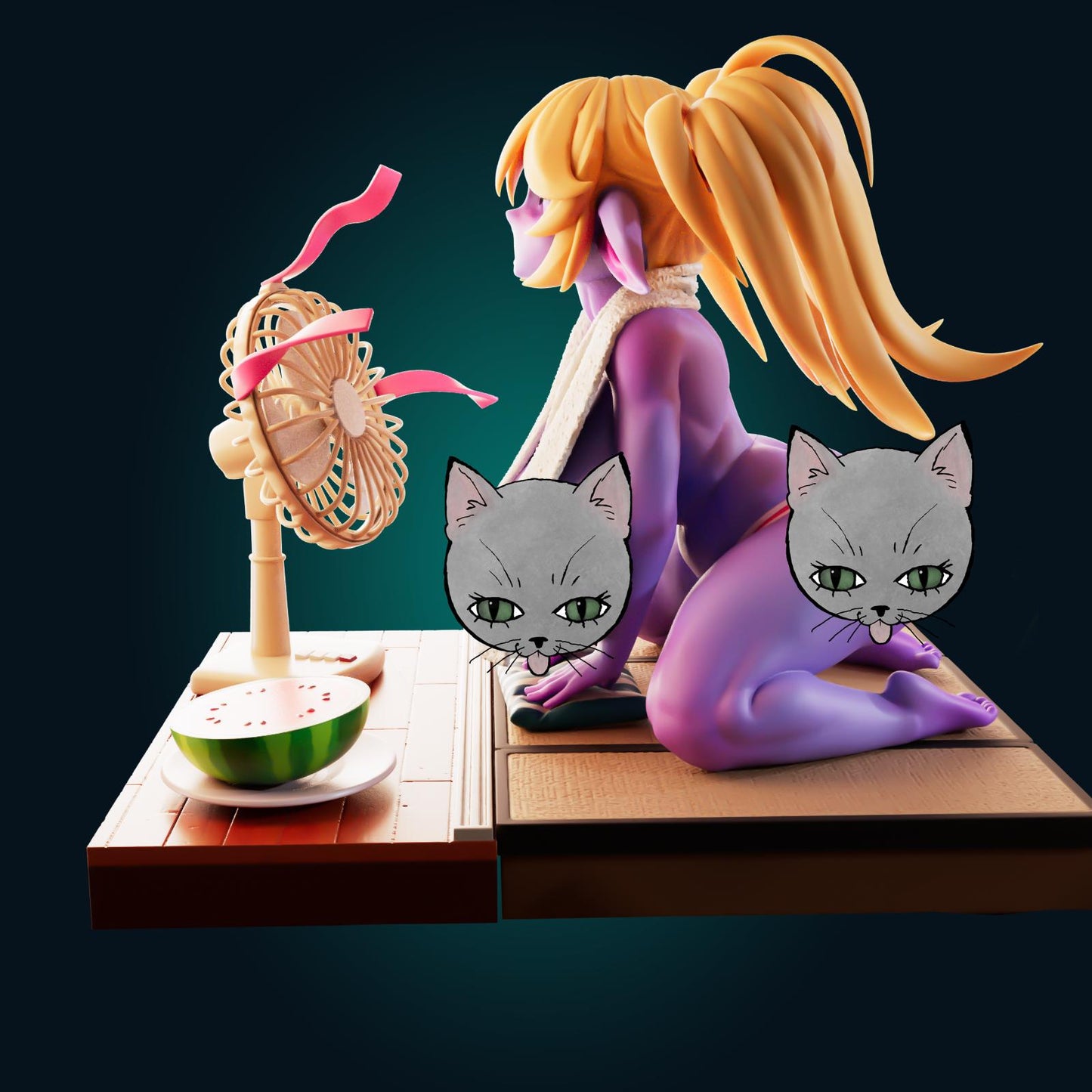 Spirit Girl Model Kit | 3D Resin Printed Figurine | Officer Rhu