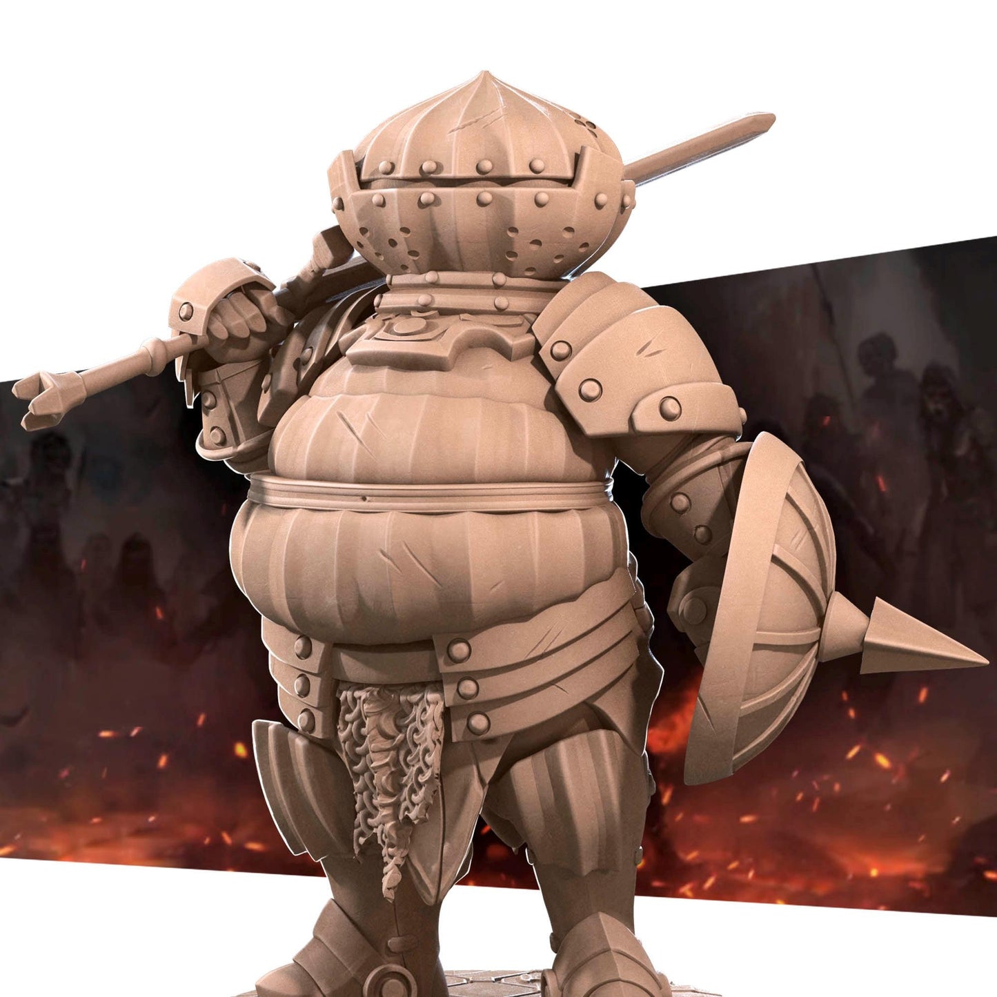 Onion Knight Miniature | Bite the Bullet
