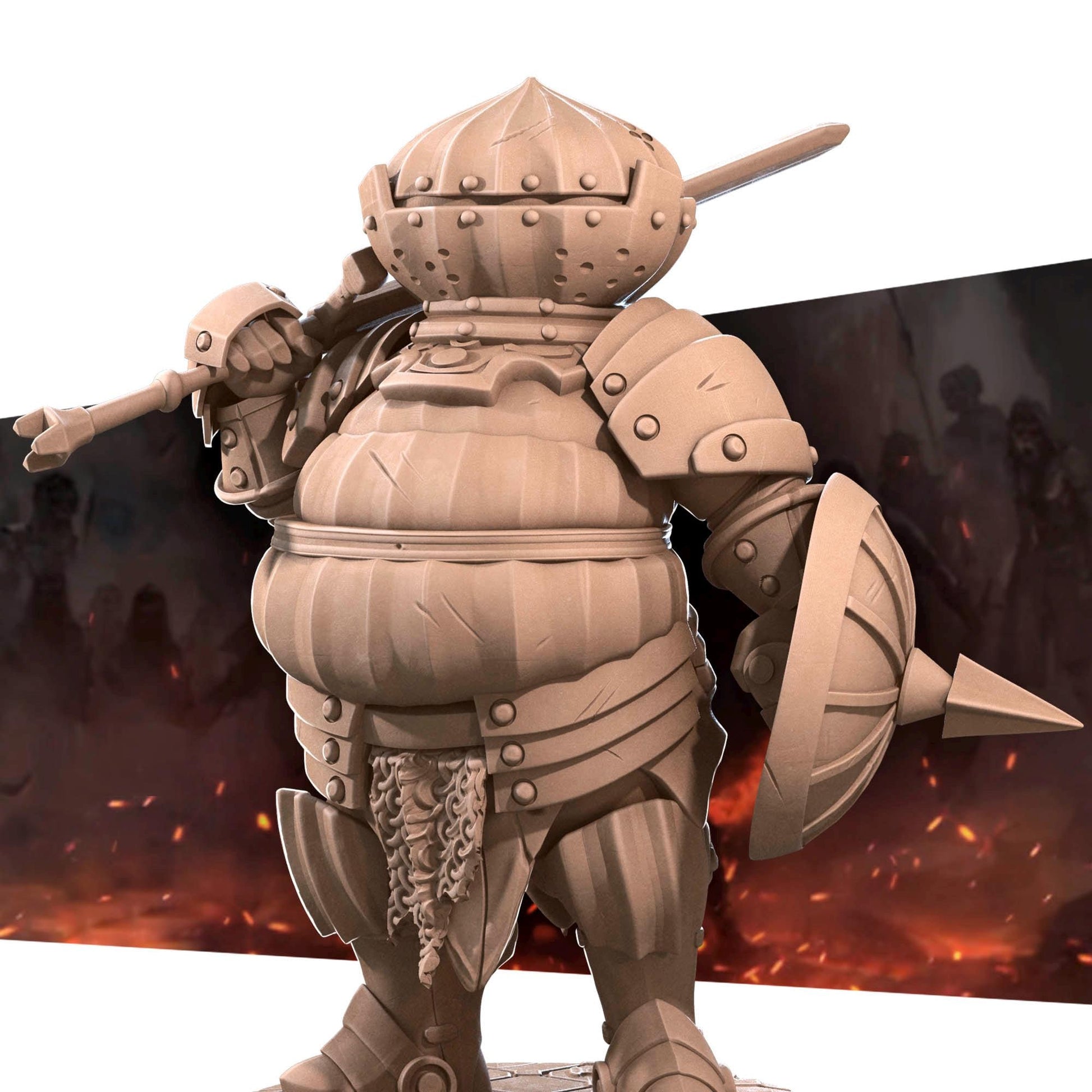 Onion Knight Miniature | Bite the Bullet
