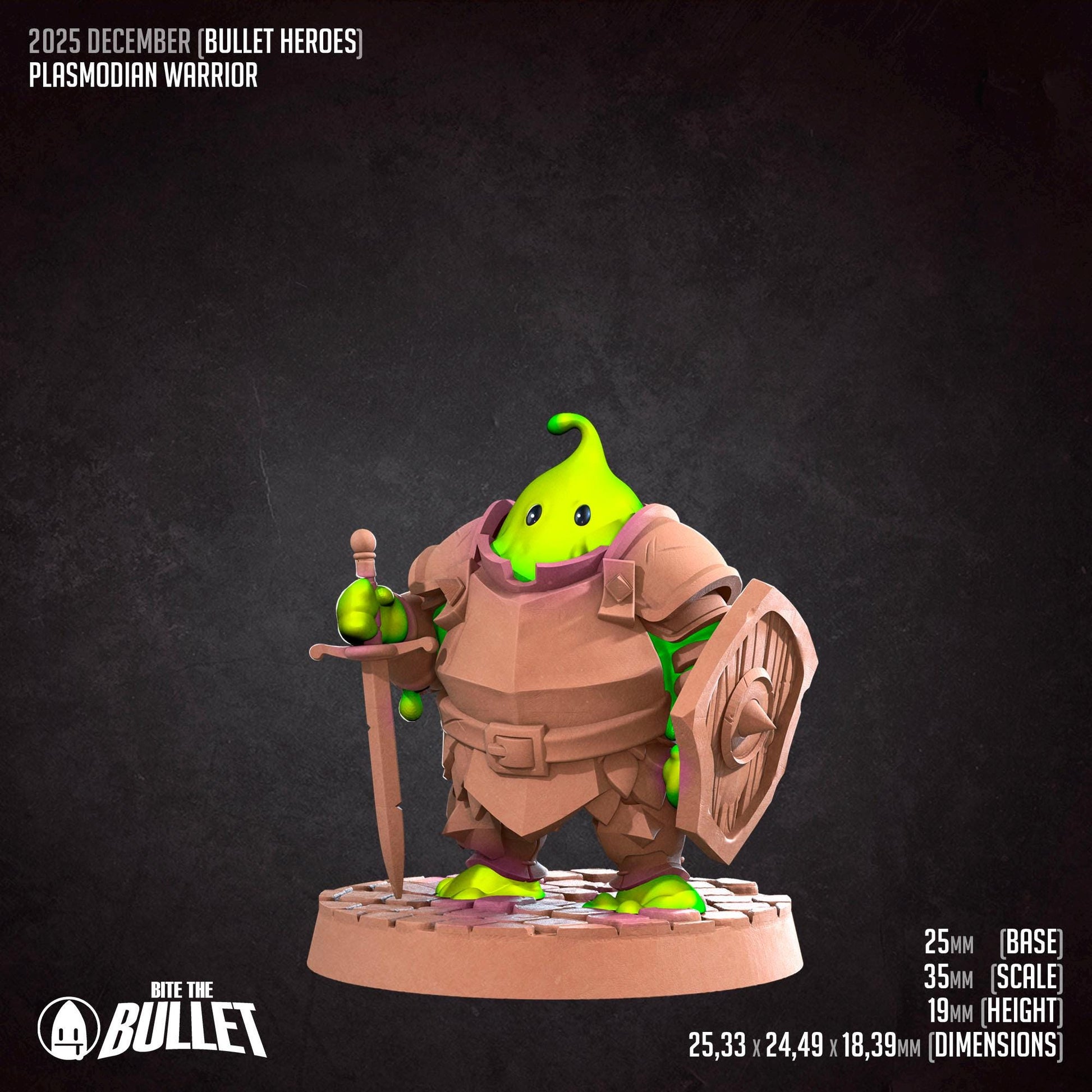 Plasmoid Warrior Miniature | Bite the Bullet