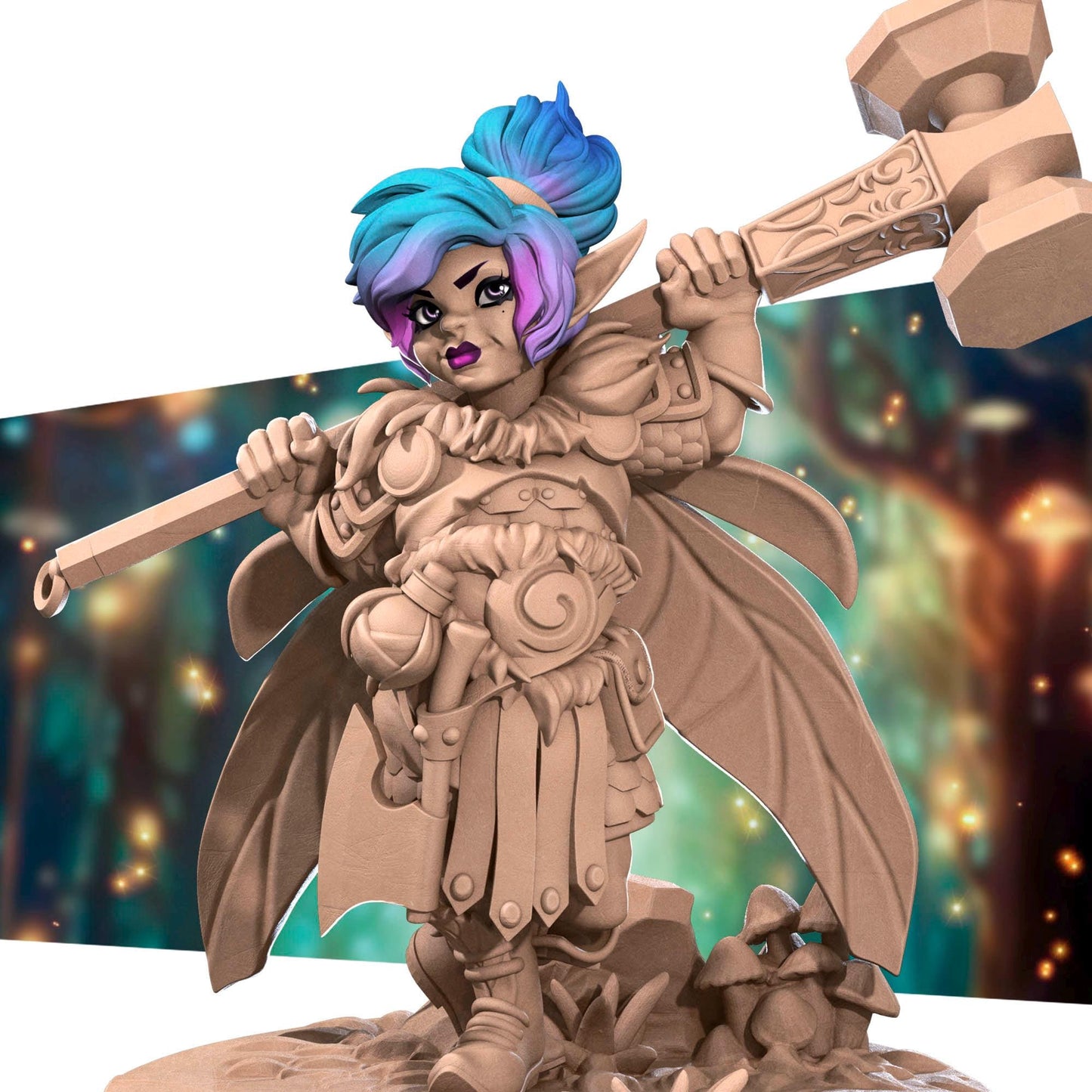 Pixie Warrior Miniature | Bite the Bullet