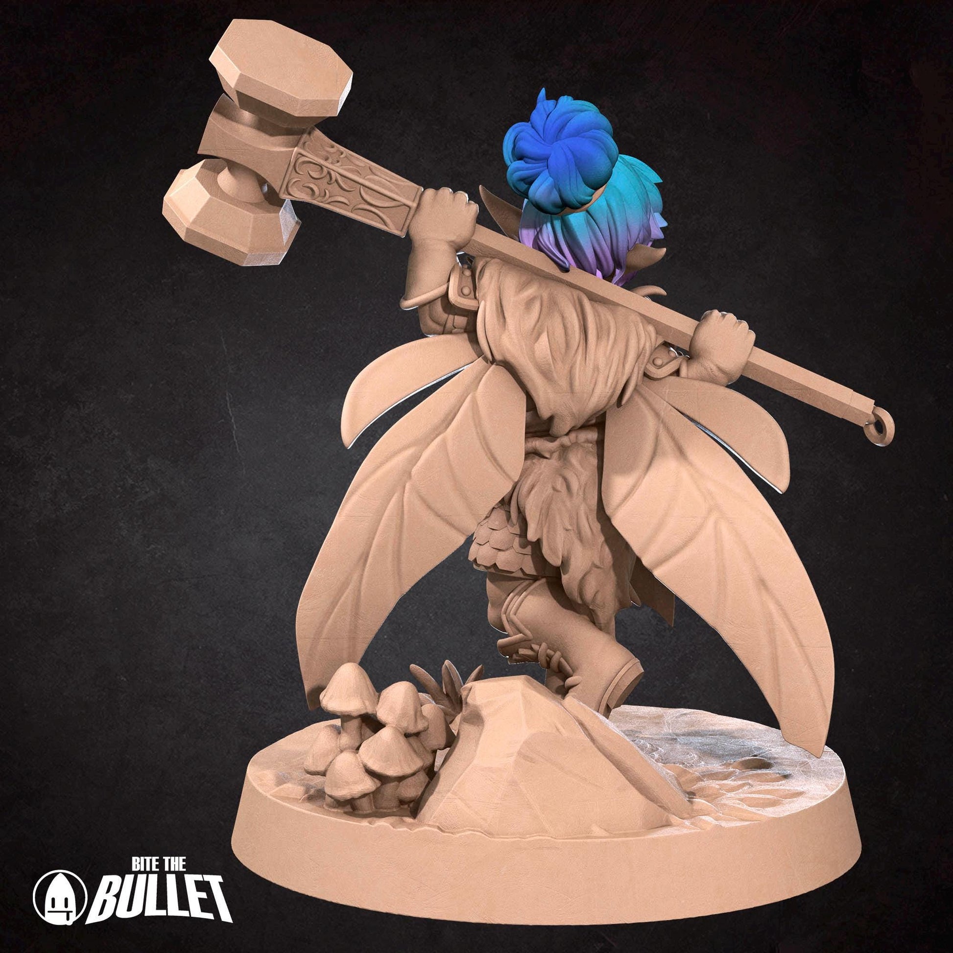 Pixie Warrior Miniature | Bite the Bullet