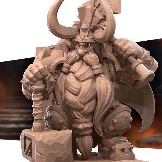 Dwarf King Miniature | Bite the Bullet