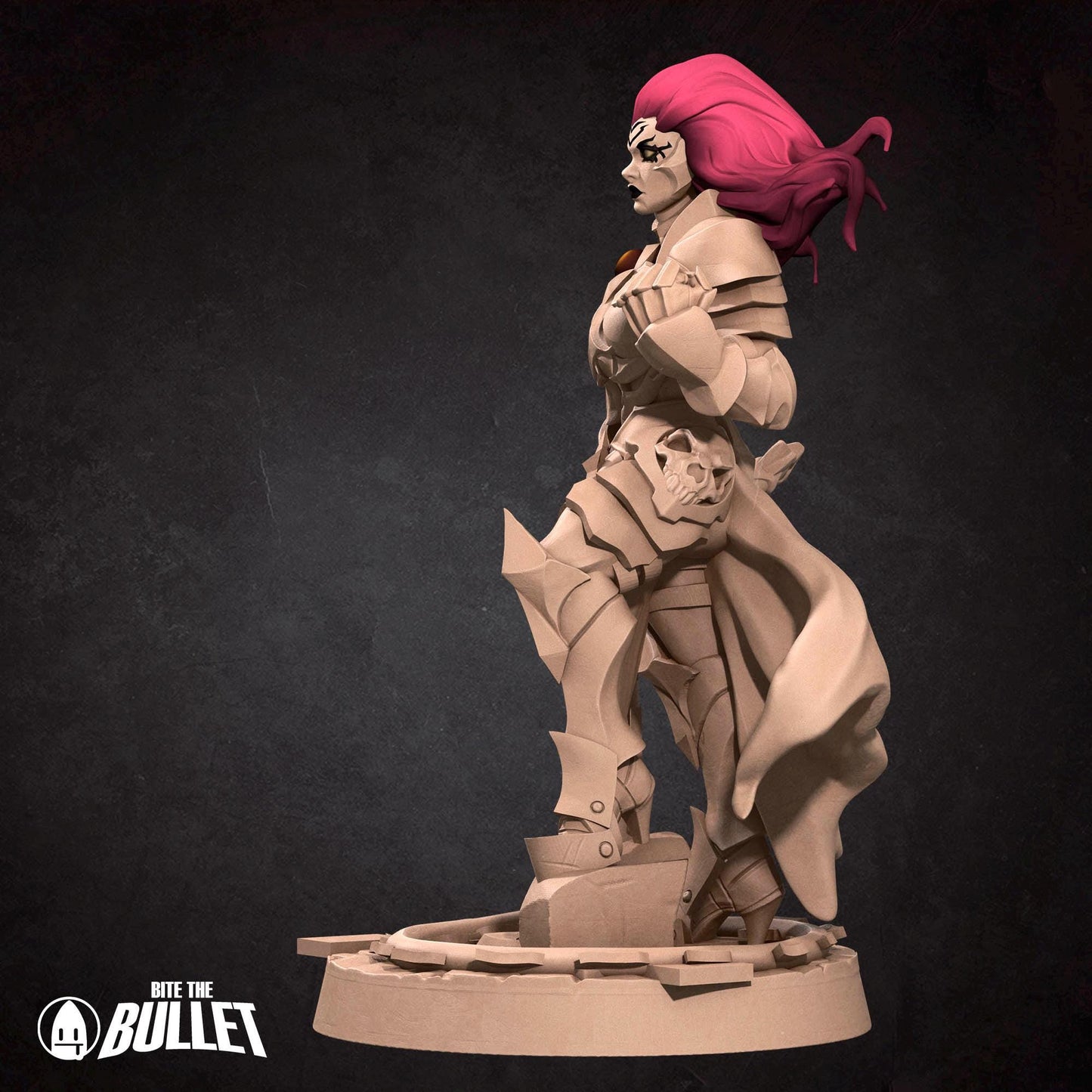 Black Demon Rider Miniature | Bite the Bullet