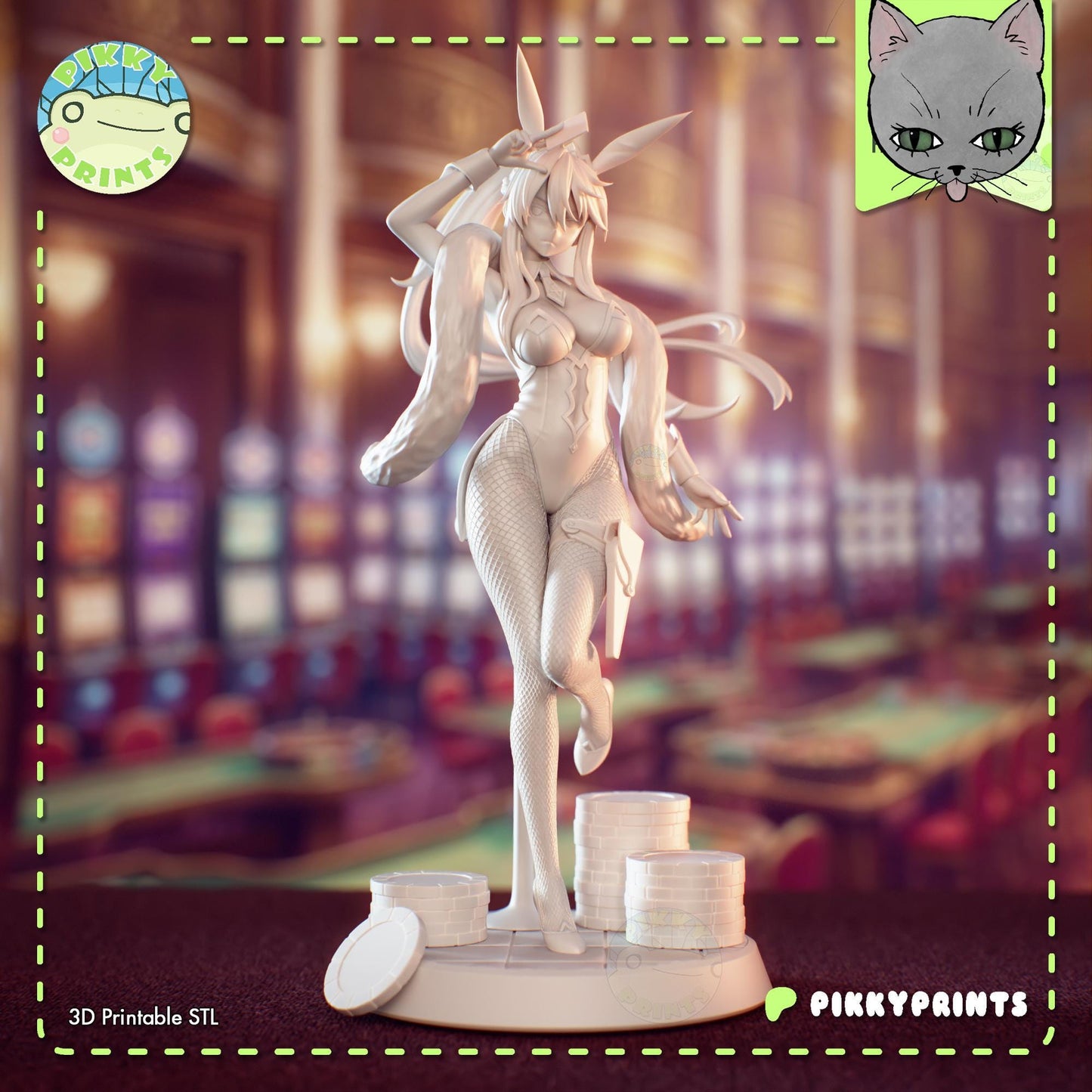 Bunny Girl Model Kit | Pikky Prints