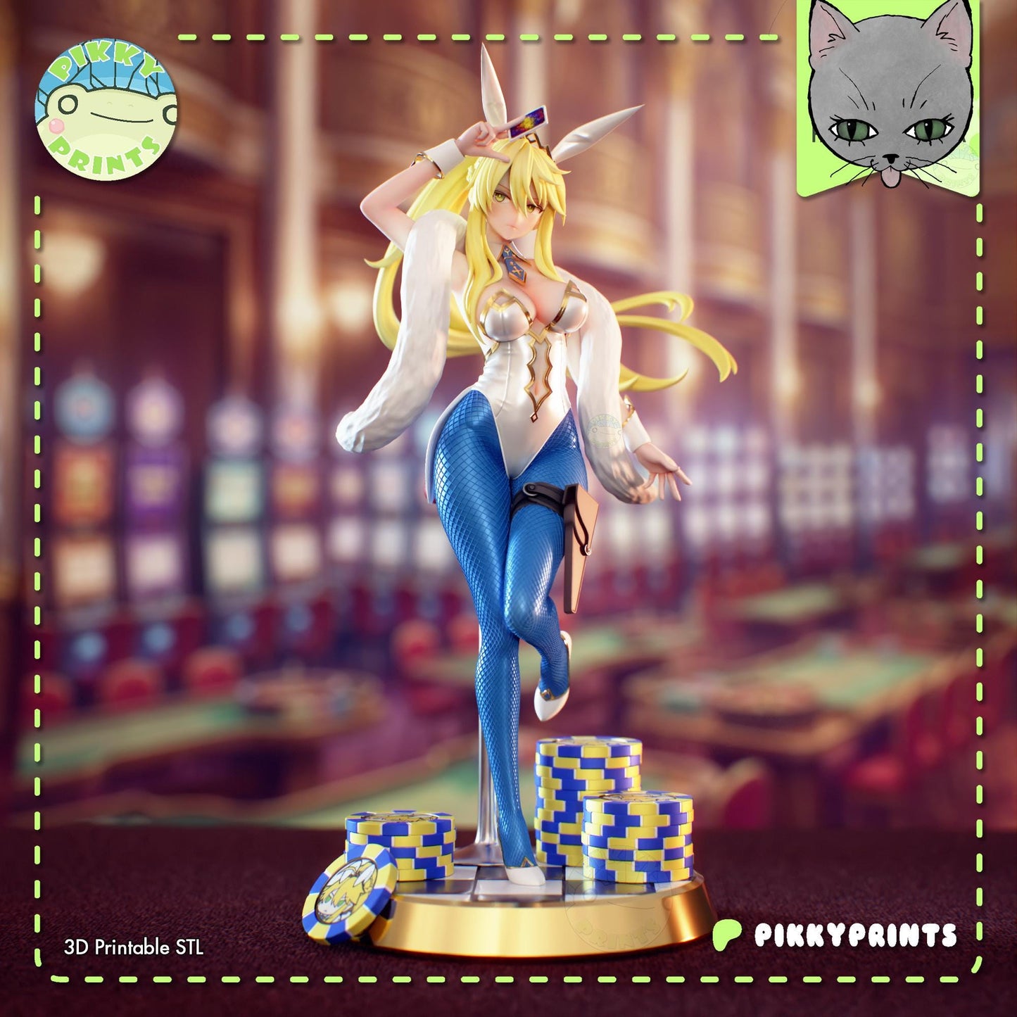 Bunny Girl Model Kit | Pikky Prints