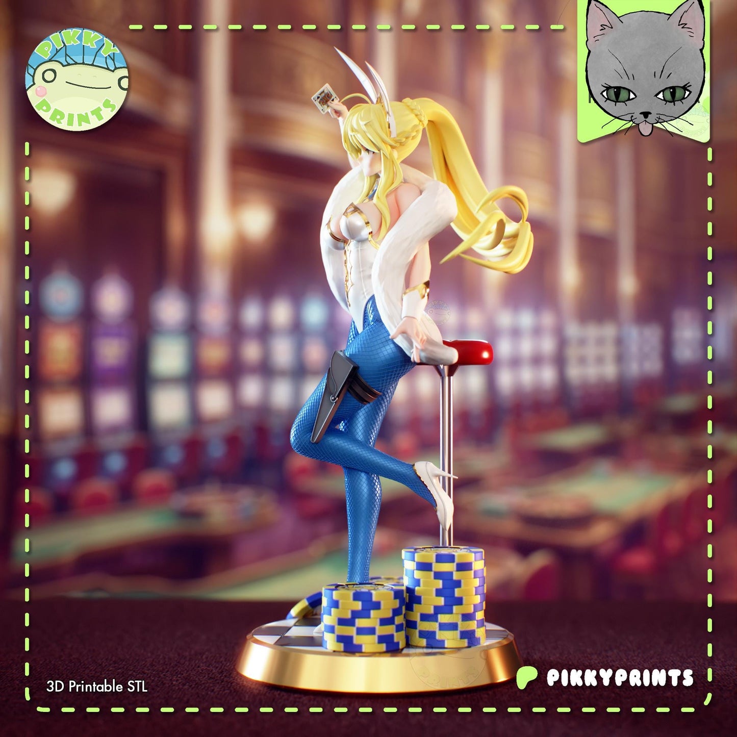 Bunny Girl Model Kit | Pikky Prints