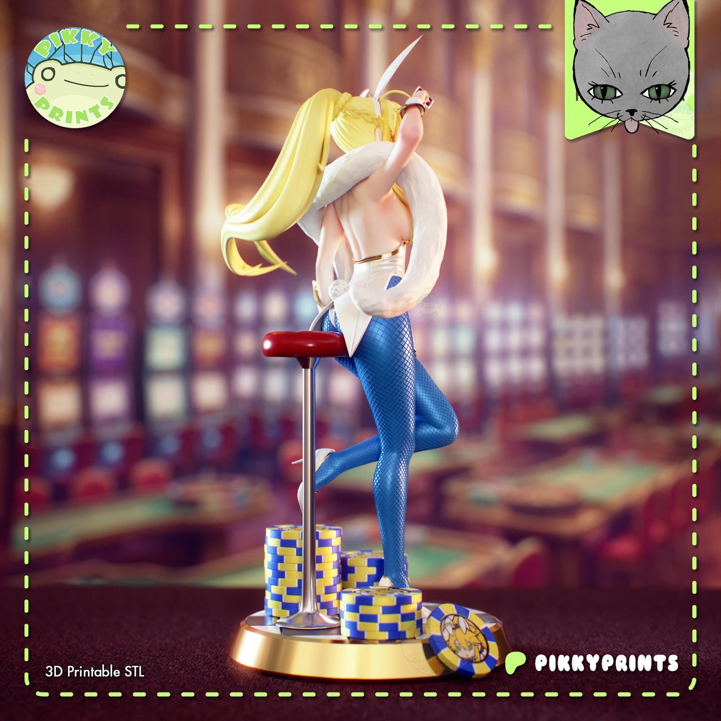Bunny Girl Model Kit | Pikky Prints