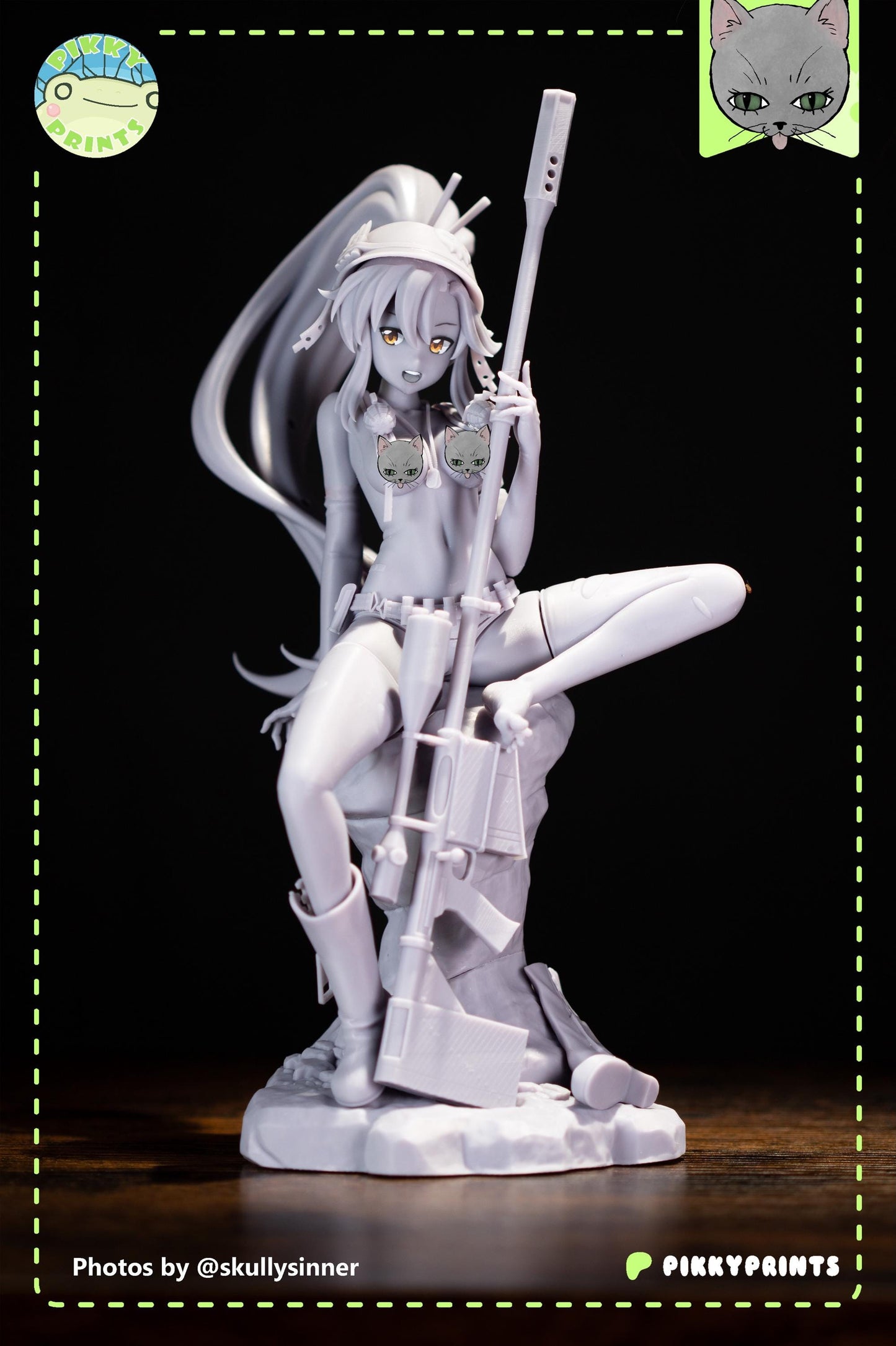 Soldier Girl Model Kit | Pikky Prints
