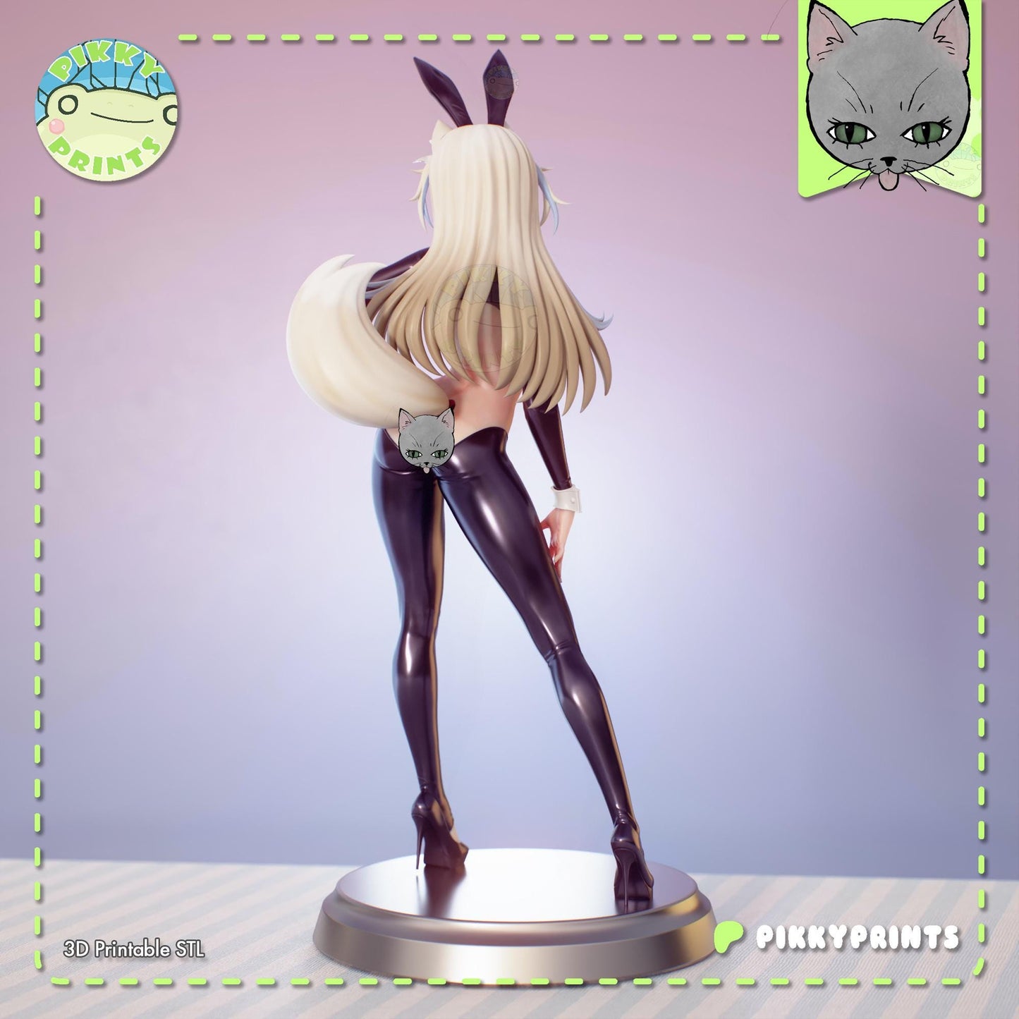 Bunny Girl Model Kit | Pikky Prints