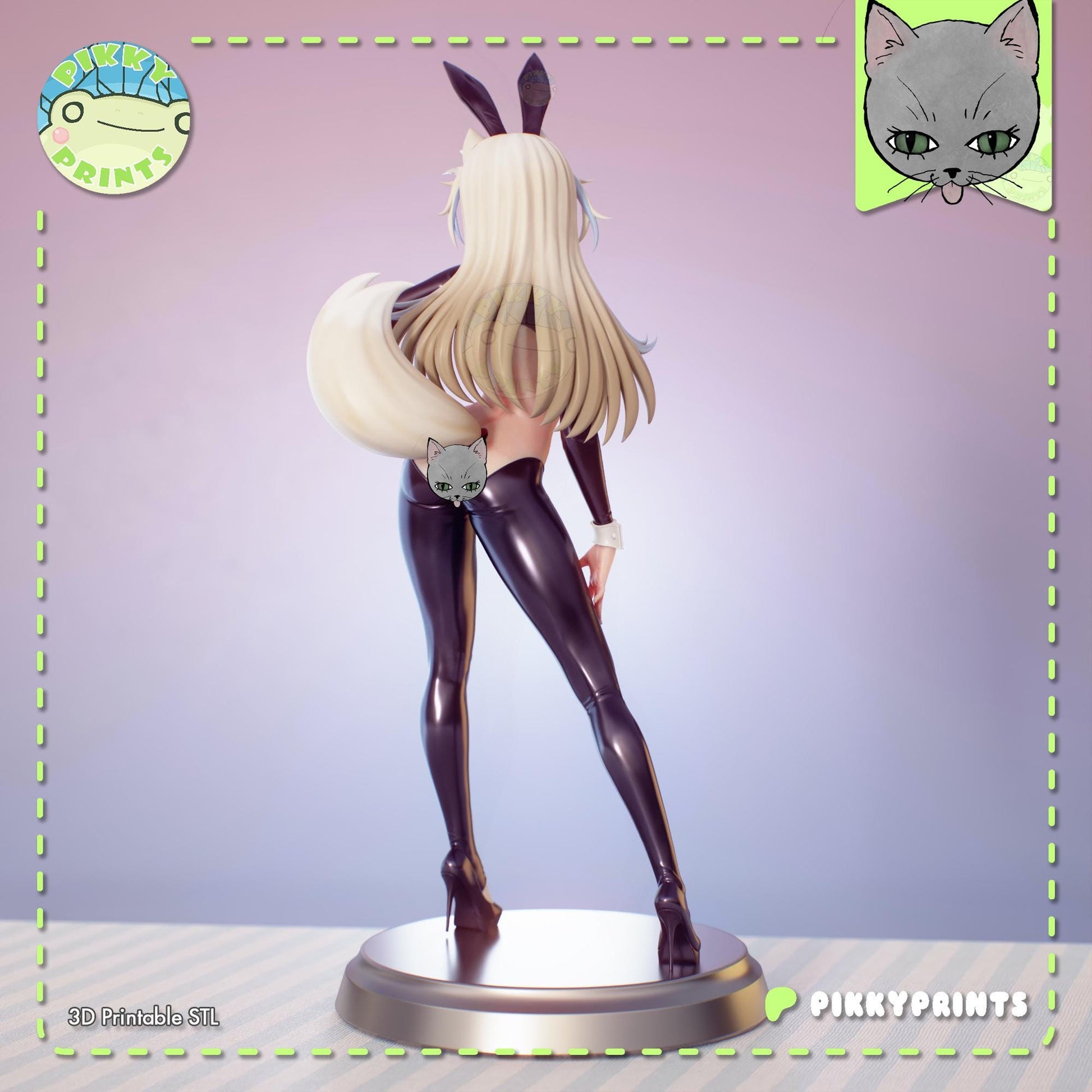 Bunny Girl Model Kit | Pikky Prints