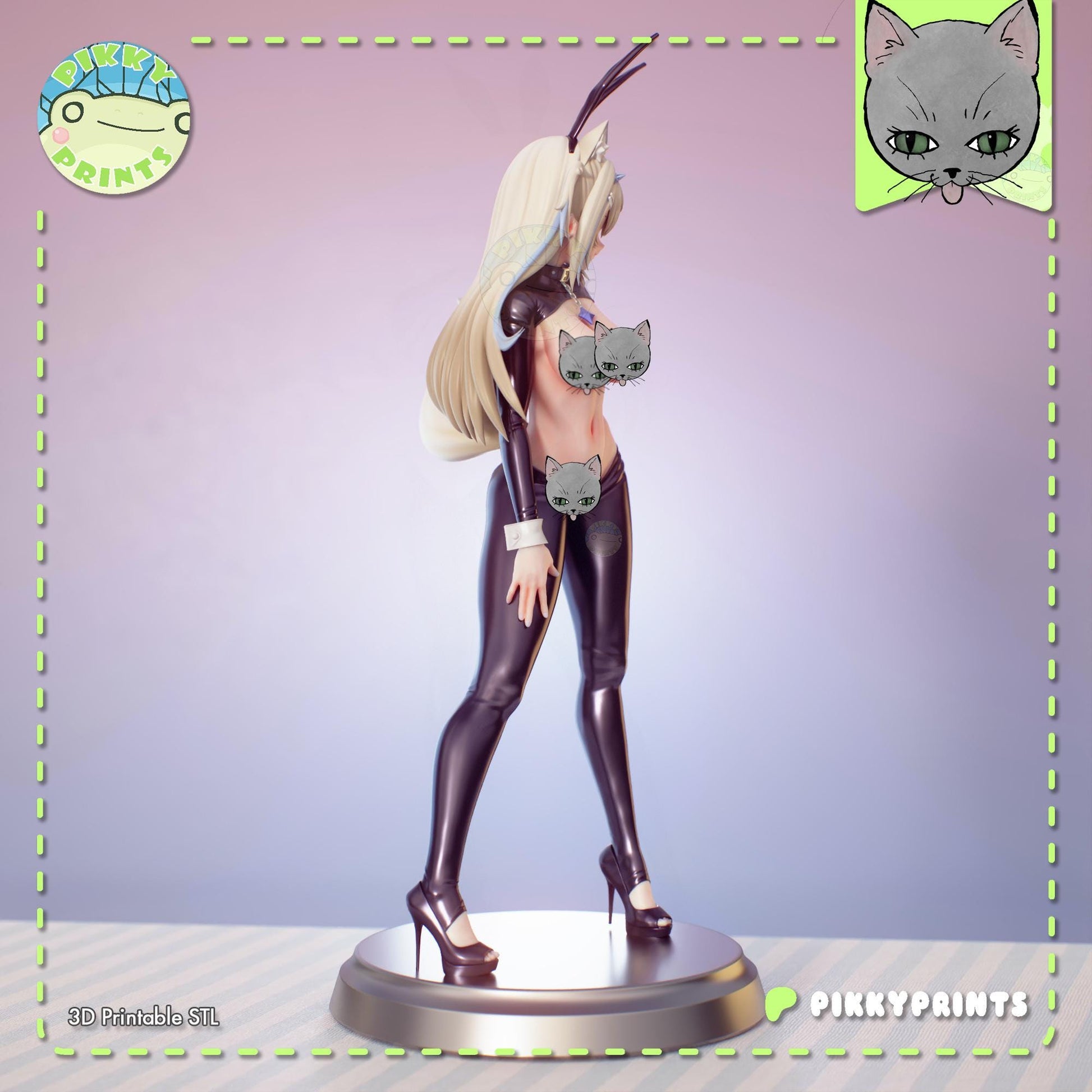Bunny Girl Model Kit | Pikky Prints