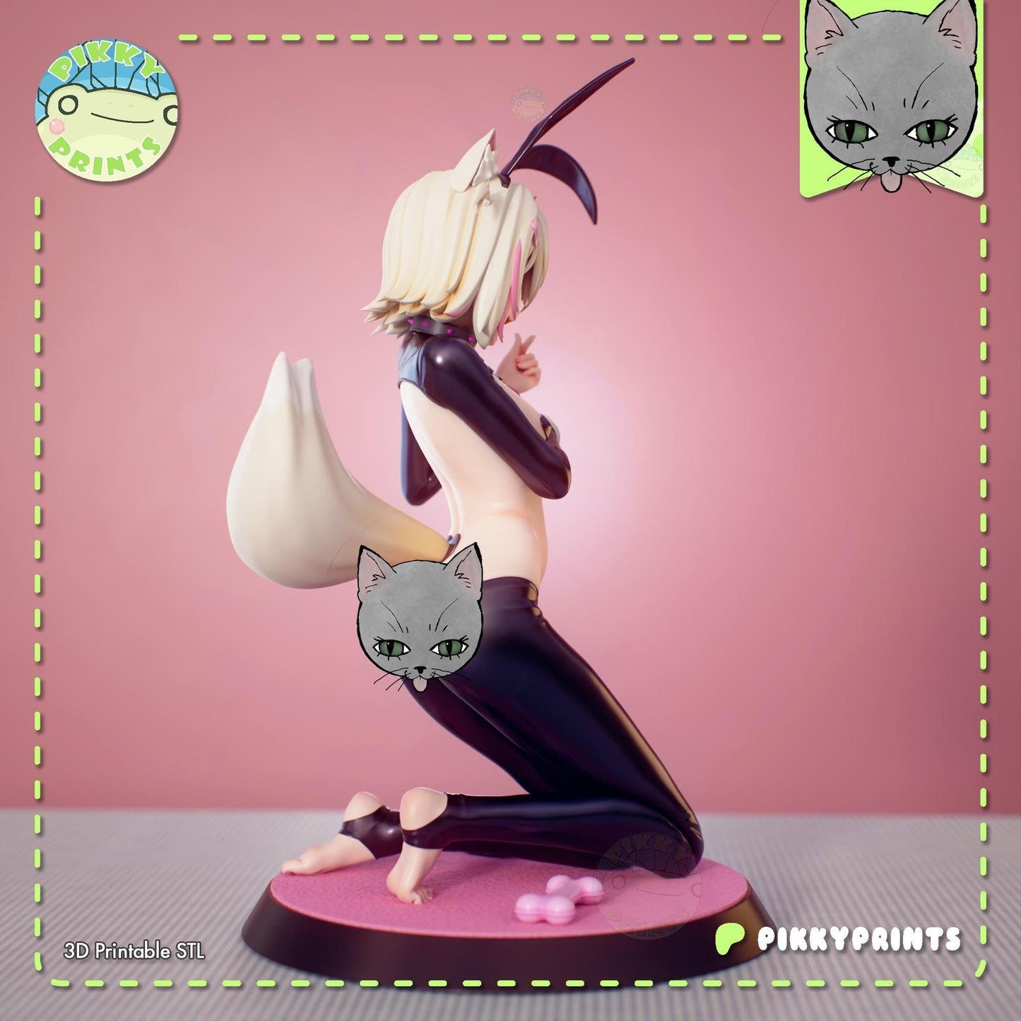 Bunny Girl Model Kit | Pikky Prints