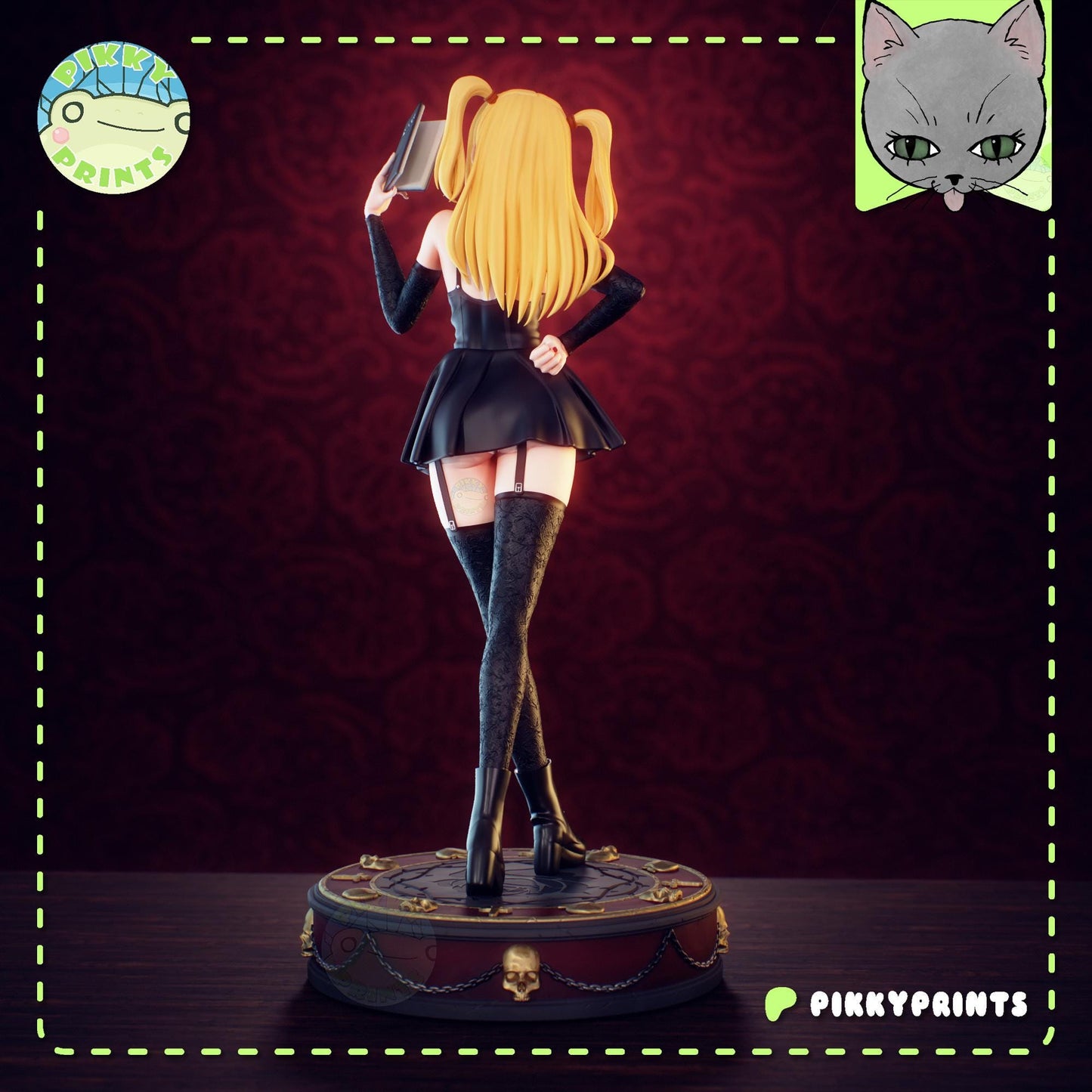 Notebook Girl Model Kit | Pikky Prints