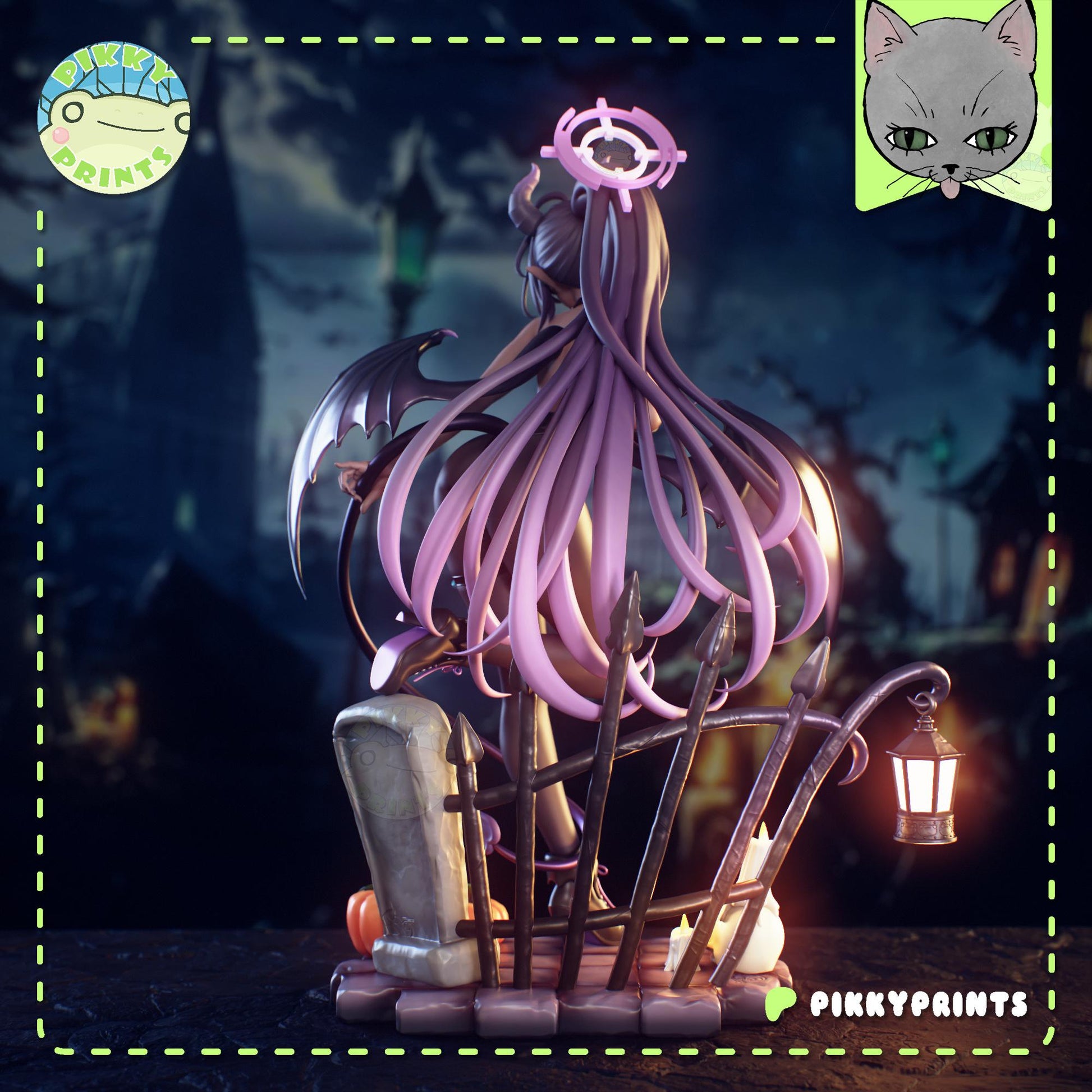 Succubus Model Kit | Pikky Prints