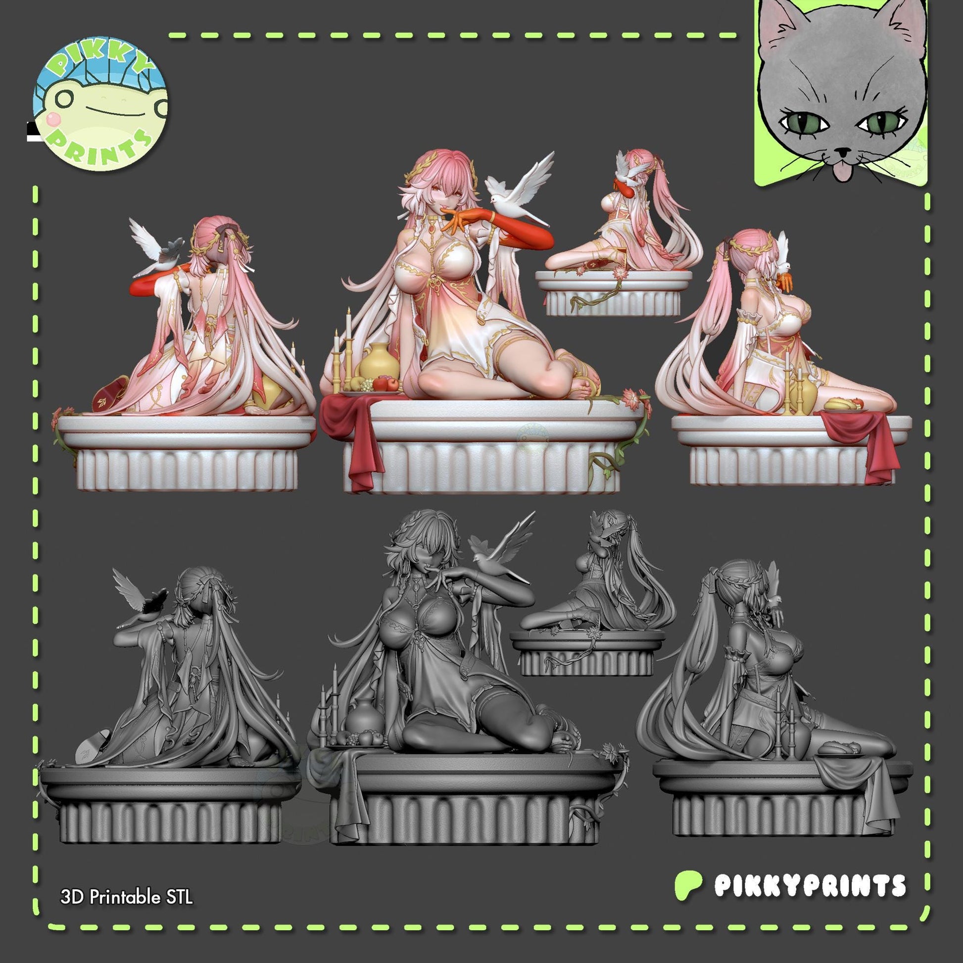 Nymph Model Kit | Pikky Prints