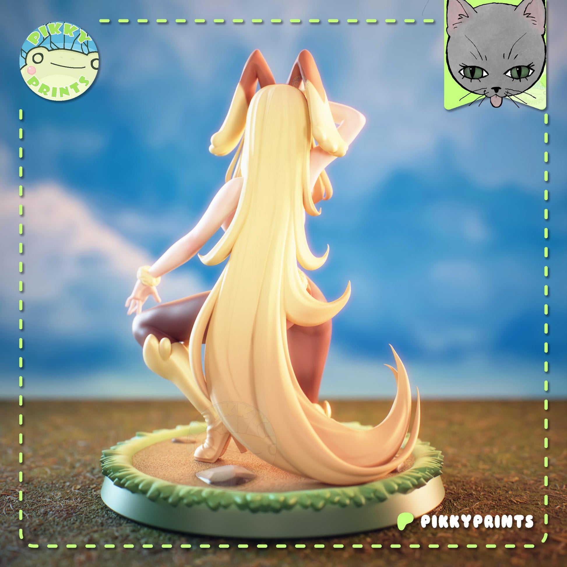 Bunny Girl Model Kit | Pikky Prints