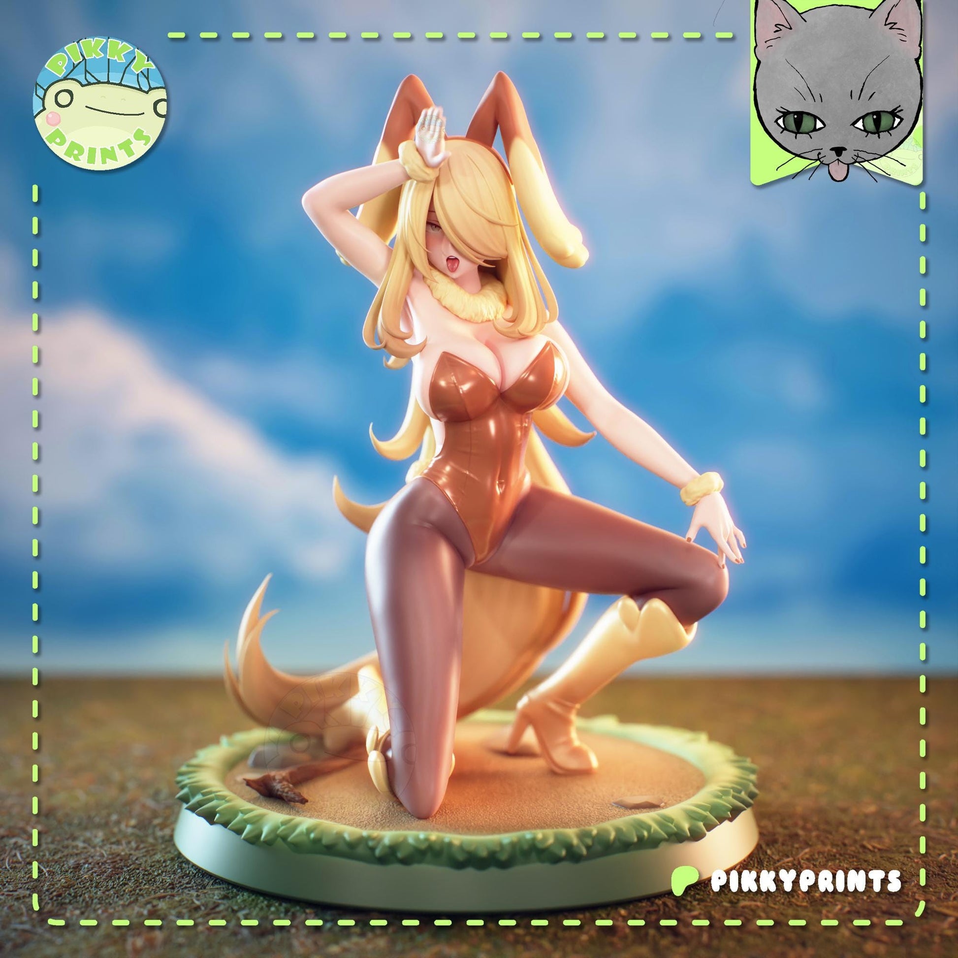 Bunny Girl Model Kit | Pikky Prints