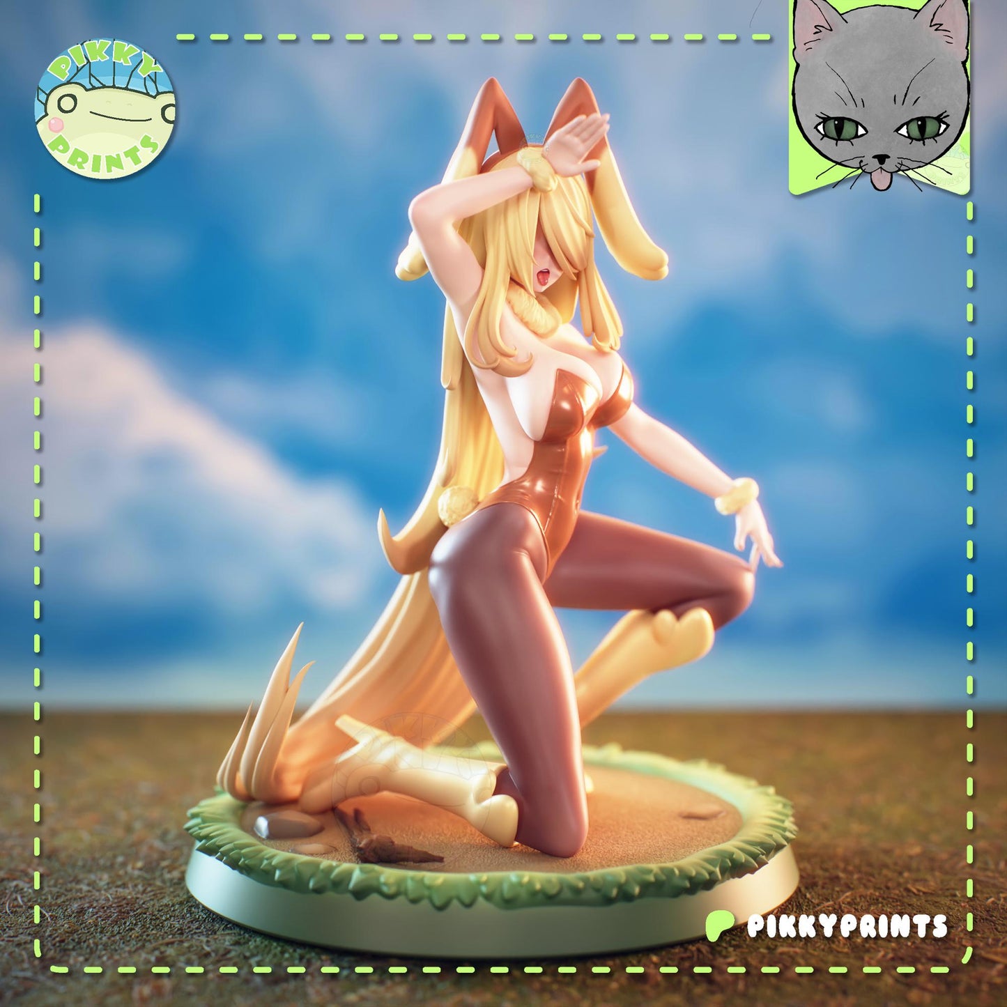Bunny Girl Model Kit | Pikky Prints