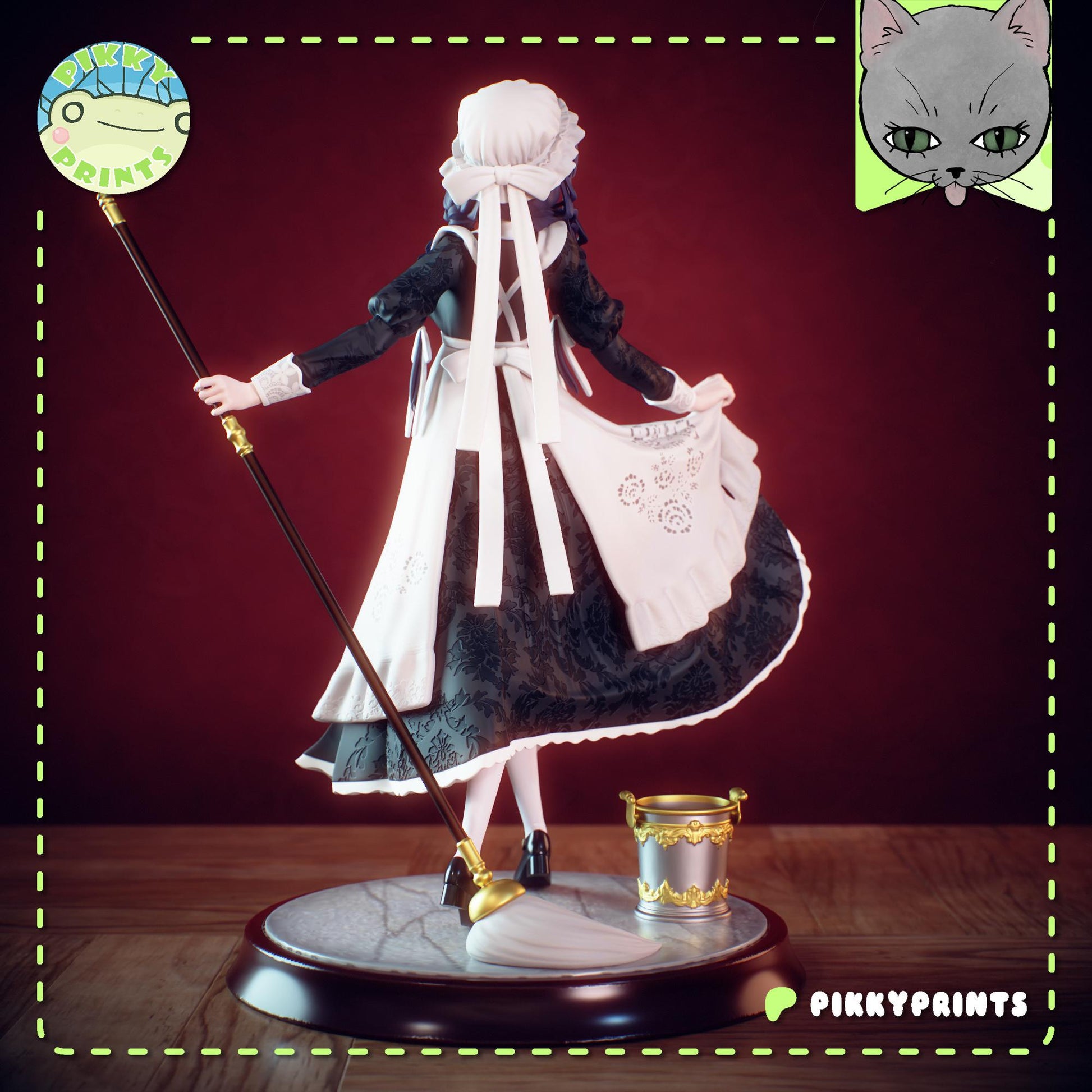Maid Model Kit | Pikky Prints