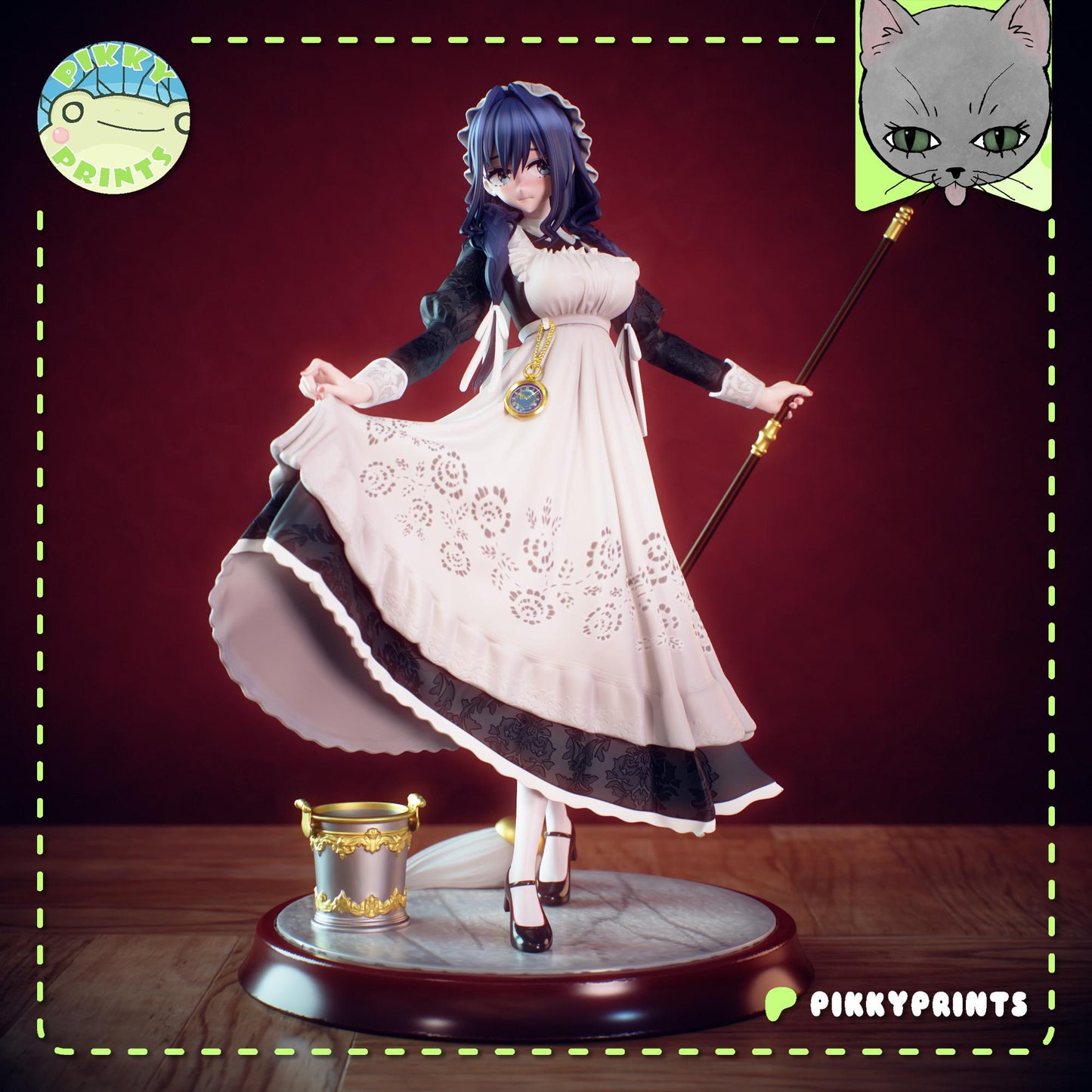 Maid Model Kit | Pikky Prints