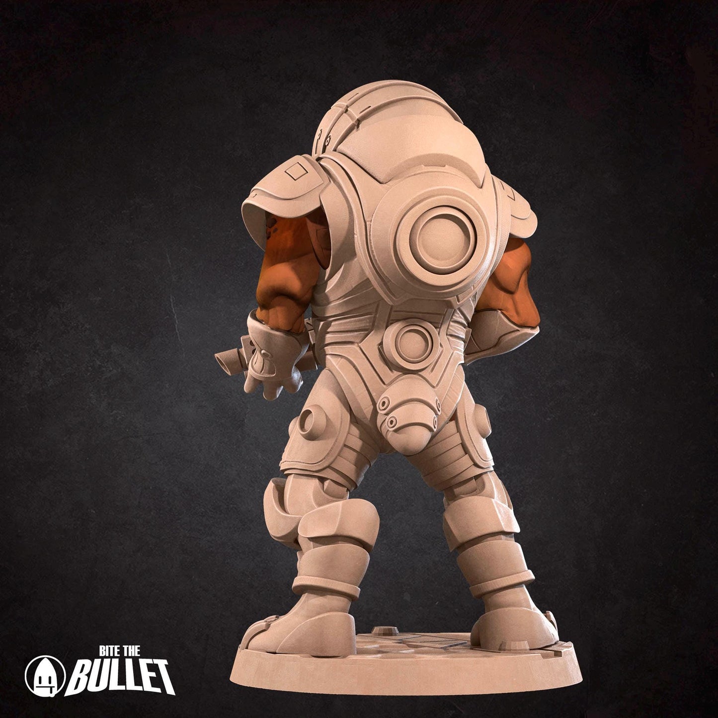 Space Turtle Berserker Miniature | Bite the Bullet