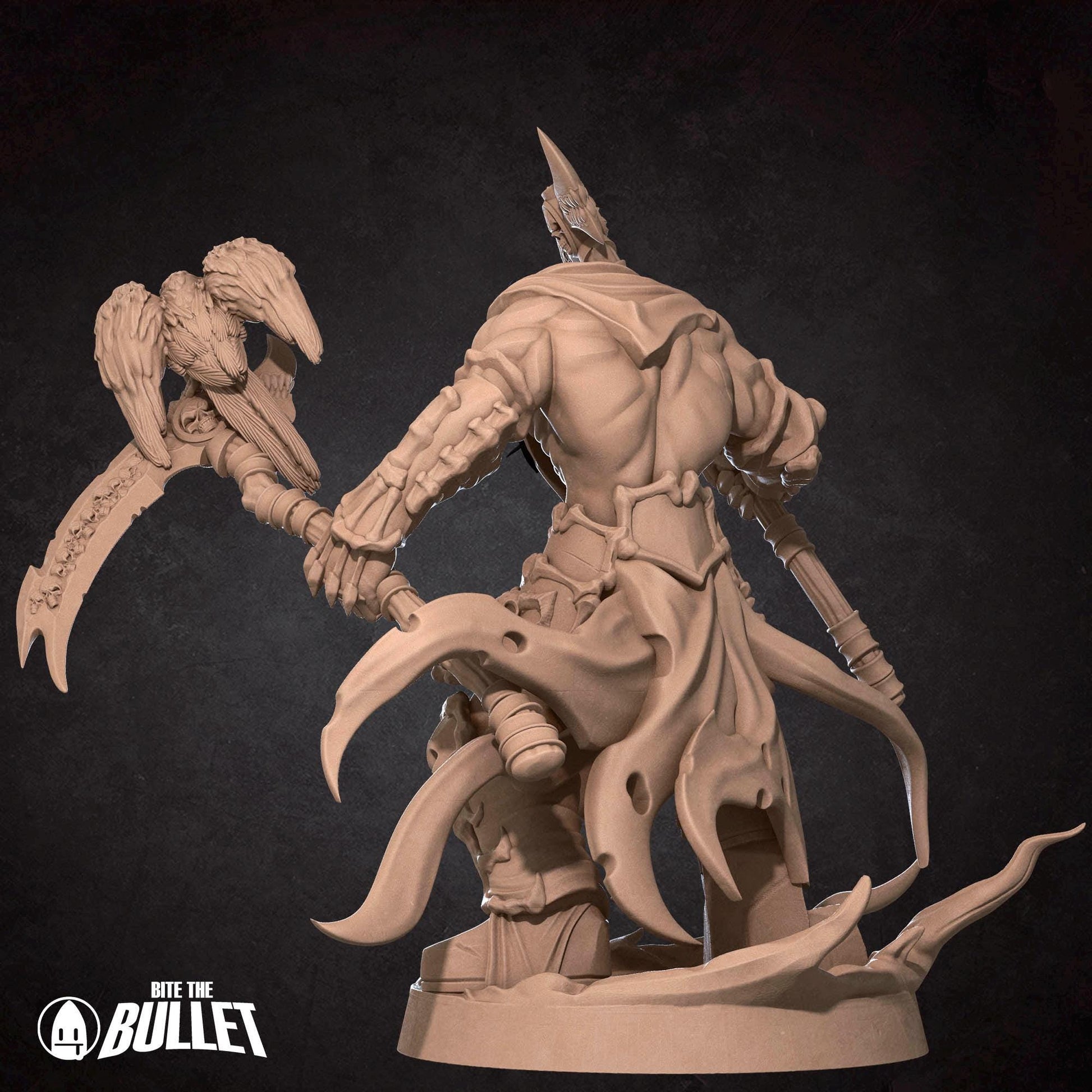 Pale Demon Rider Miniature | Bite the Bullet