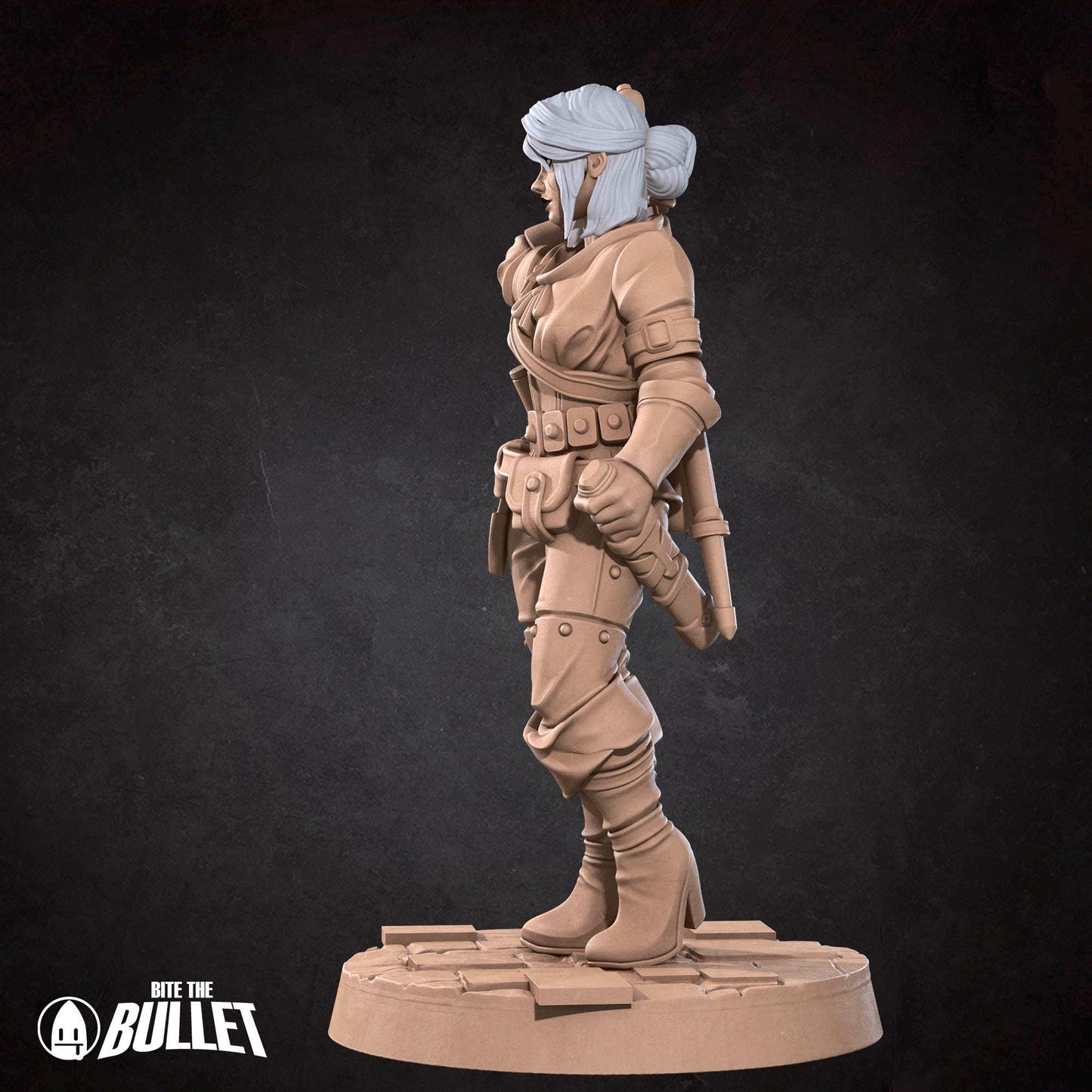 White Lioness Miniature | Bite the Bullet