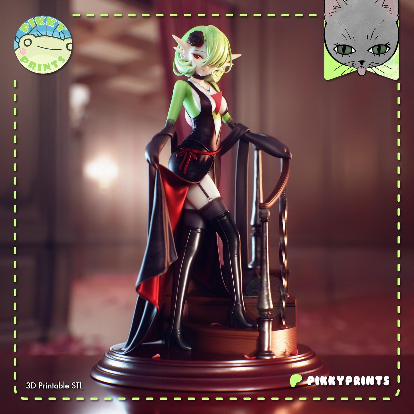 Monster Girl Model Kit | Pikky Prints