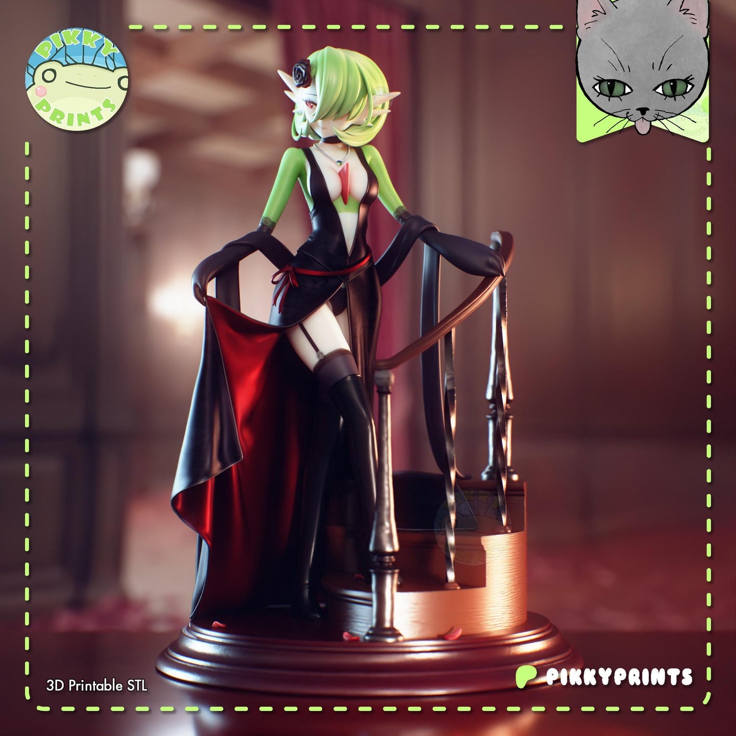 Monster Girl Model Kit | Pikky Prints