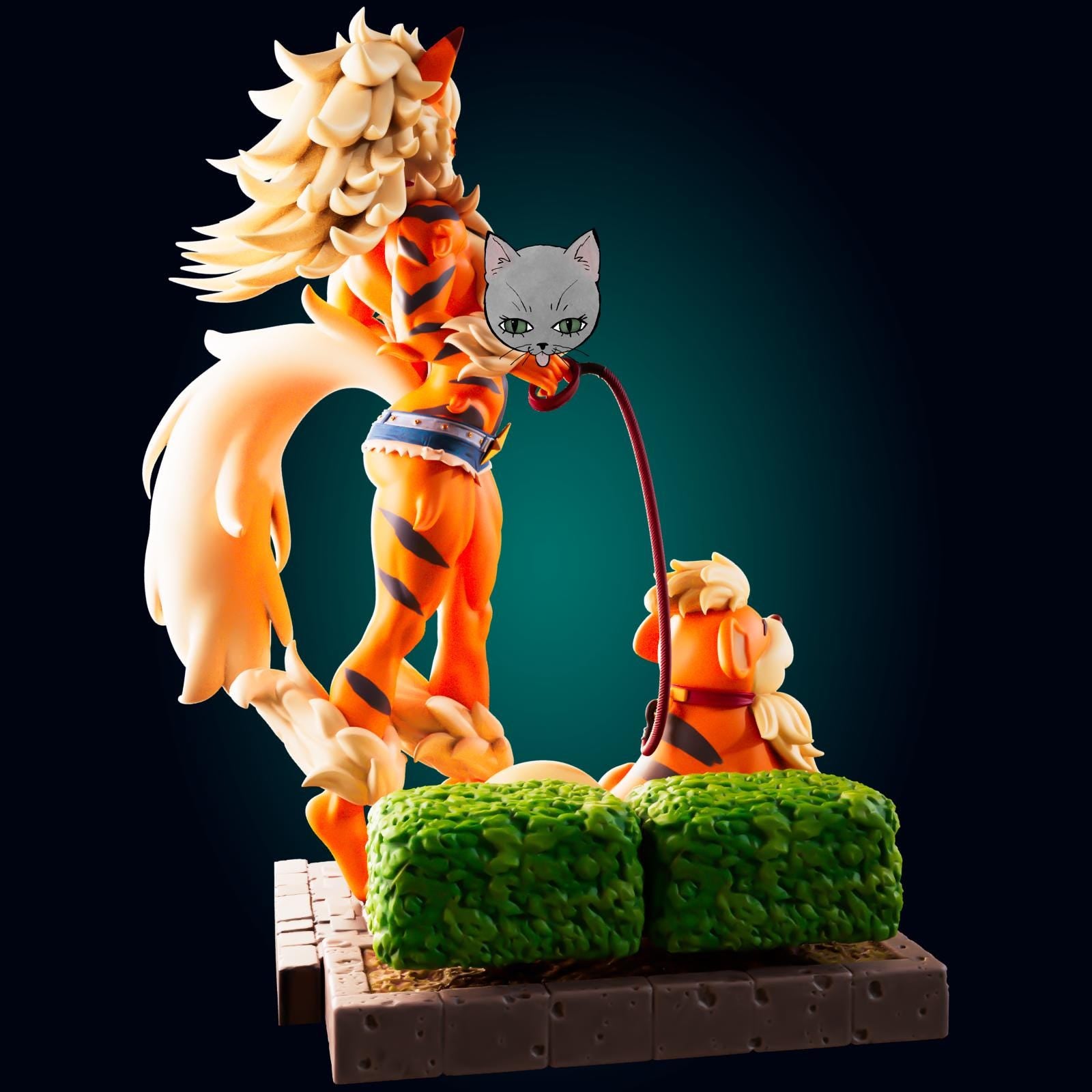 Tiger Lady Model Kit | 3D Resin Printed Figurine | Officer Rhu